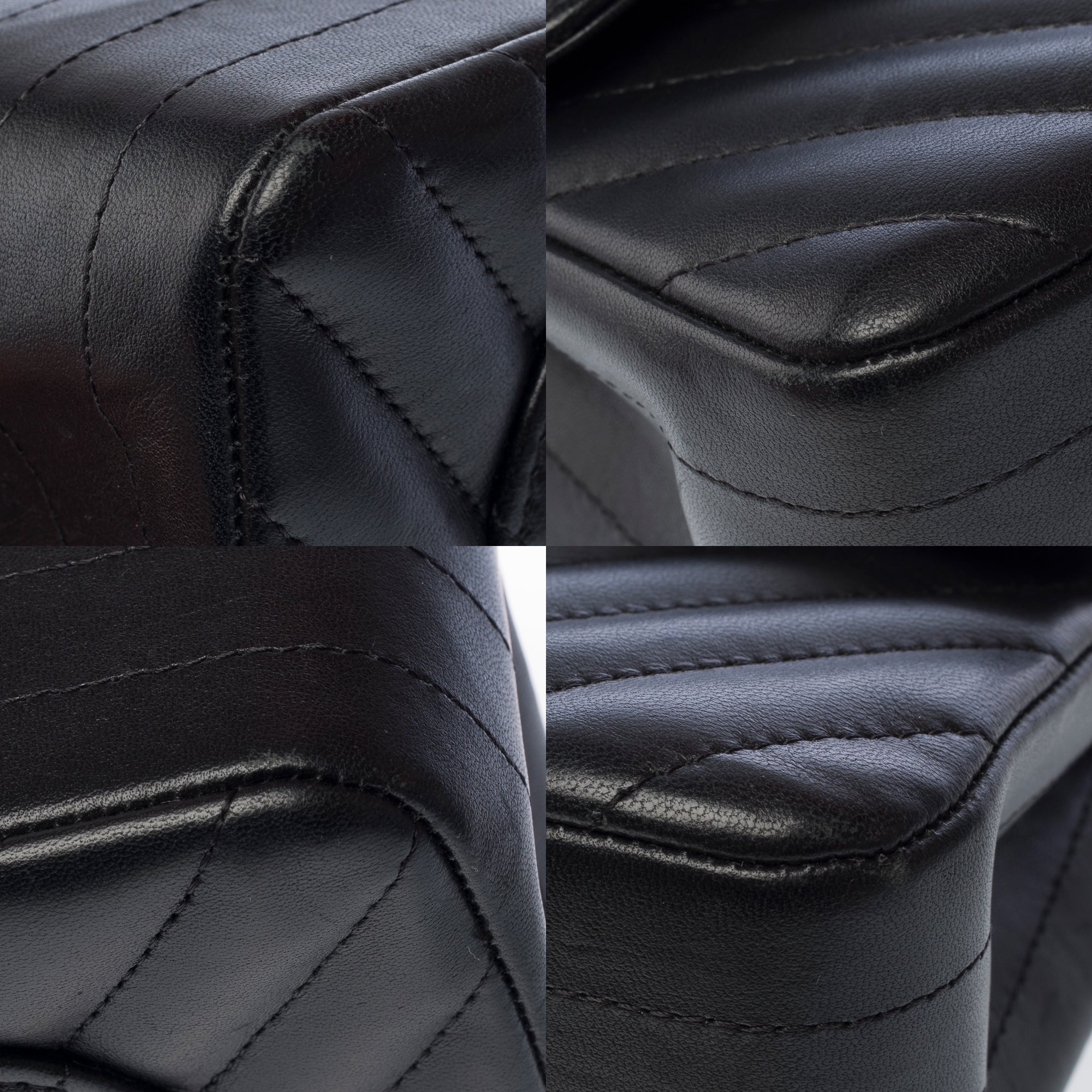 Sac CHANEL Timeless/Classique en Cuir Noir - 103317