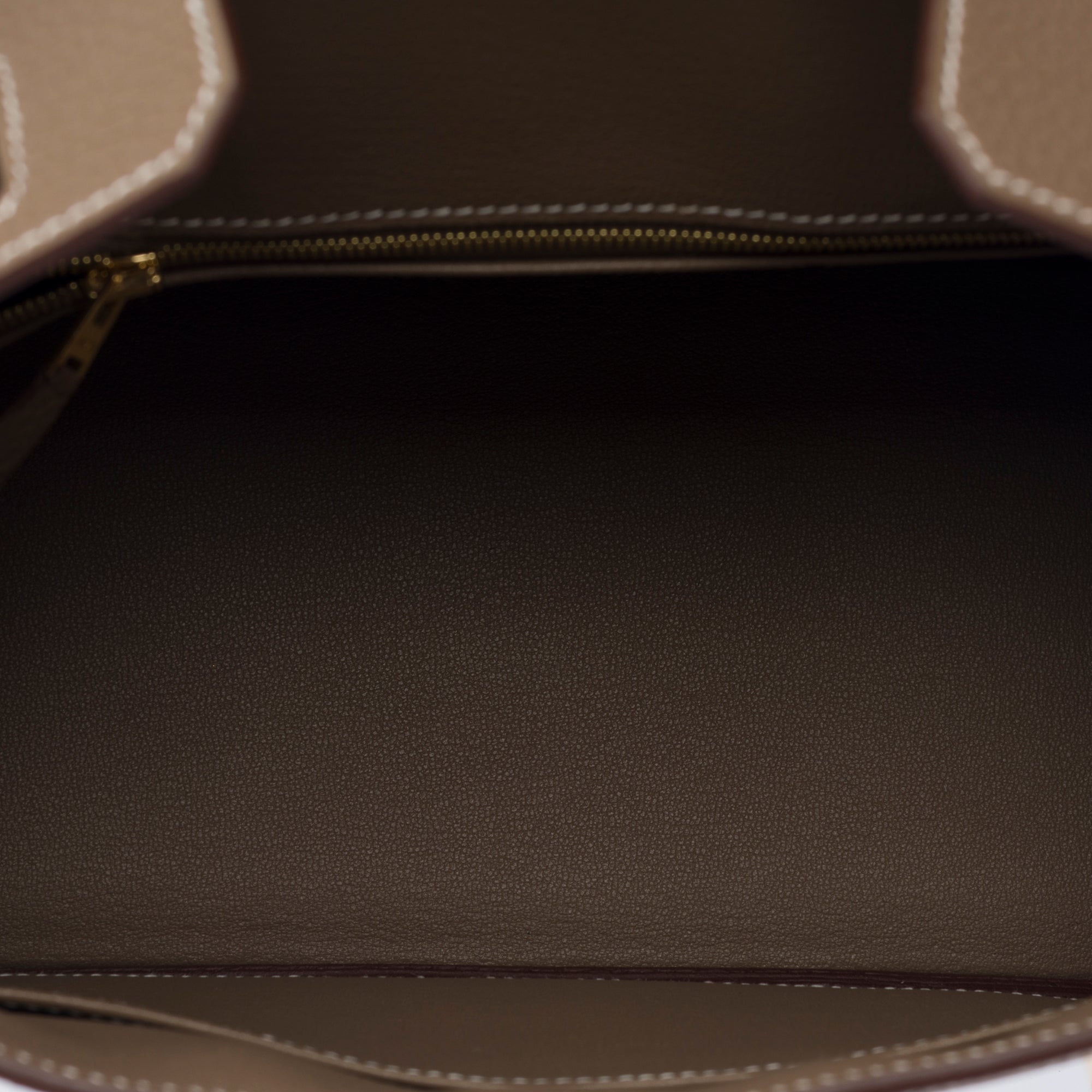 Sac HERMES Birkin 25 en Cuir Étoupe - 103324