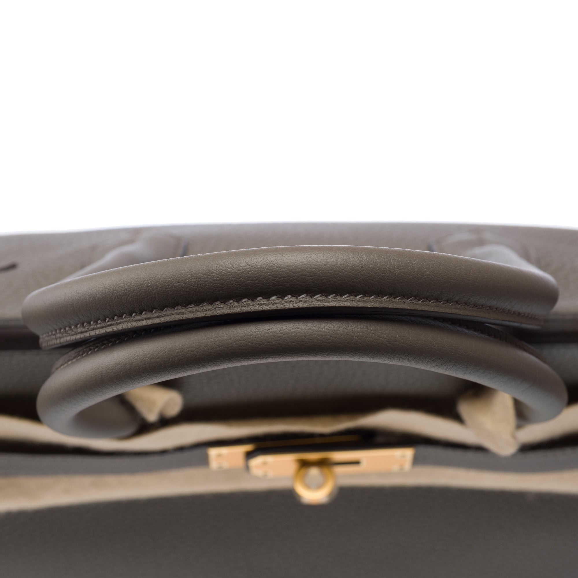 Sac HERMES Birkin 30 en Cuir Gris - 103307
