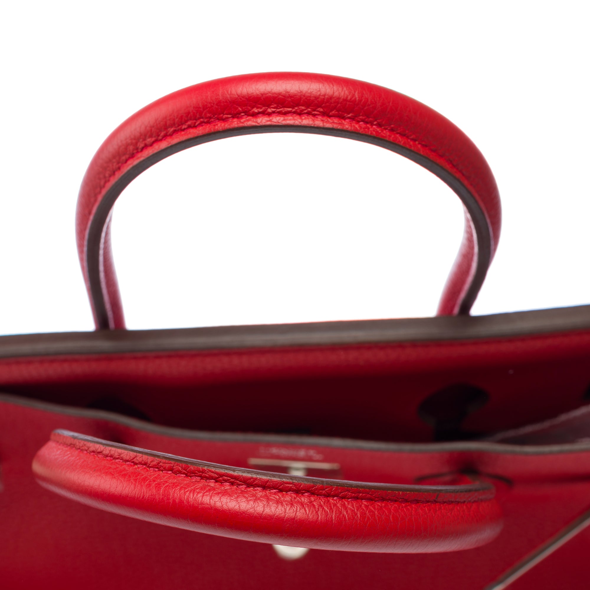 Sac HERMES Birkin 35 en Cuir Rouge - 103313