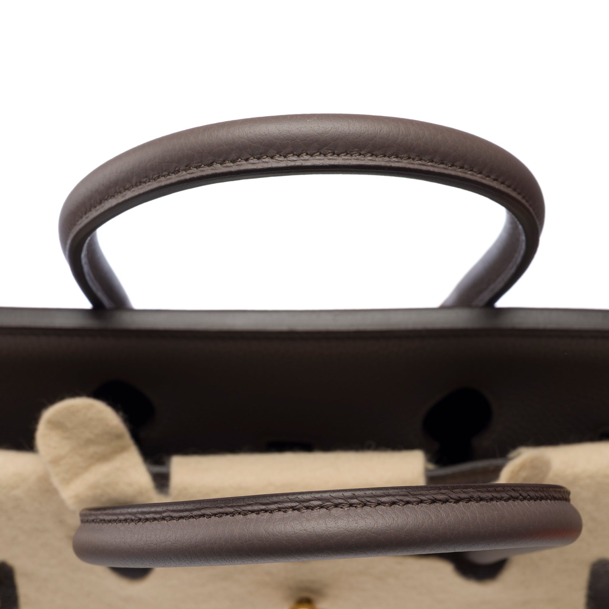 Sac HERMES Birkin 35 en Cuir Gris - 103318