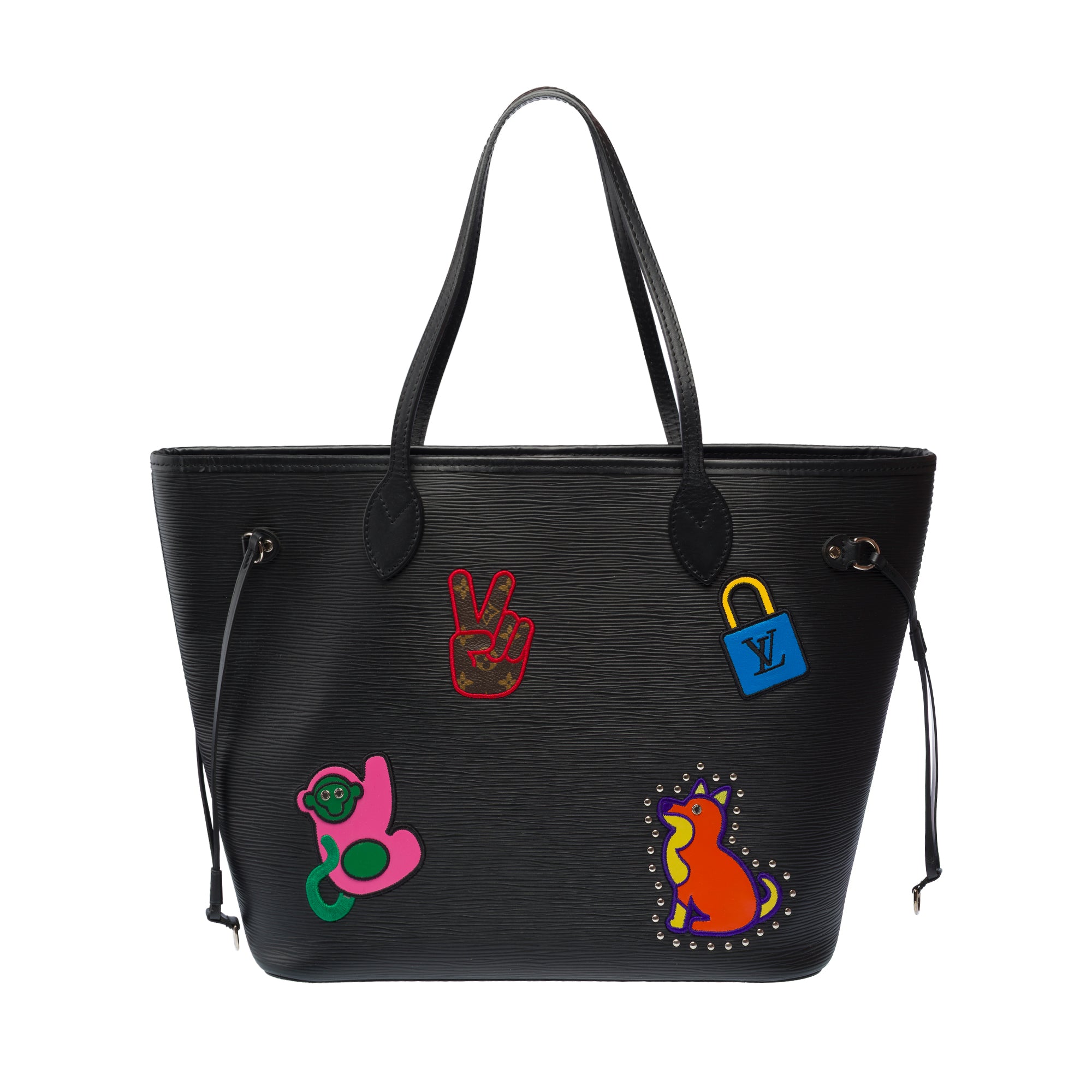 Sac LOUIS VUITTON Neverfull en Cuir Noir - 103299