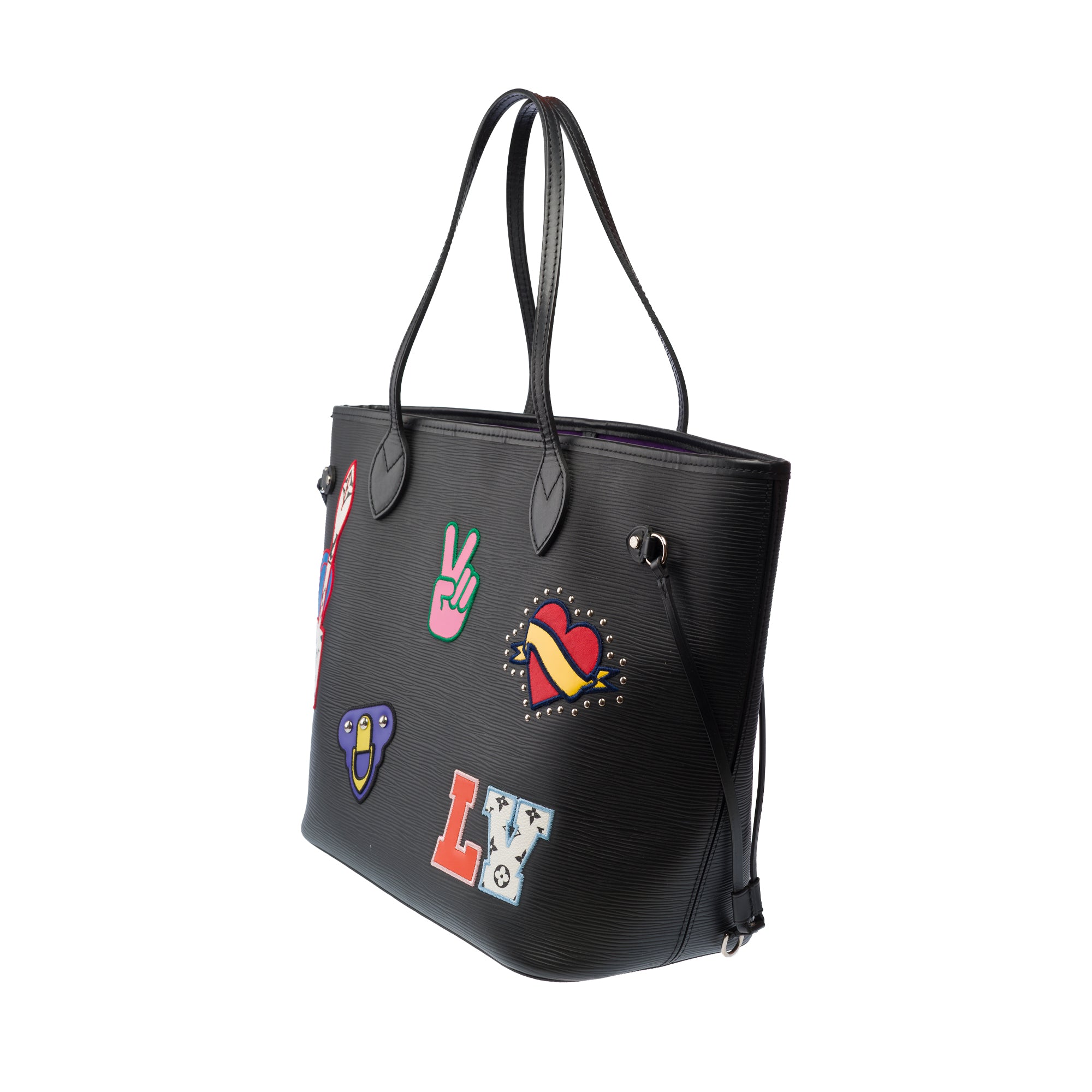 Sac LOUIS VUITTON Neverfull en Cuir Noir - 103299