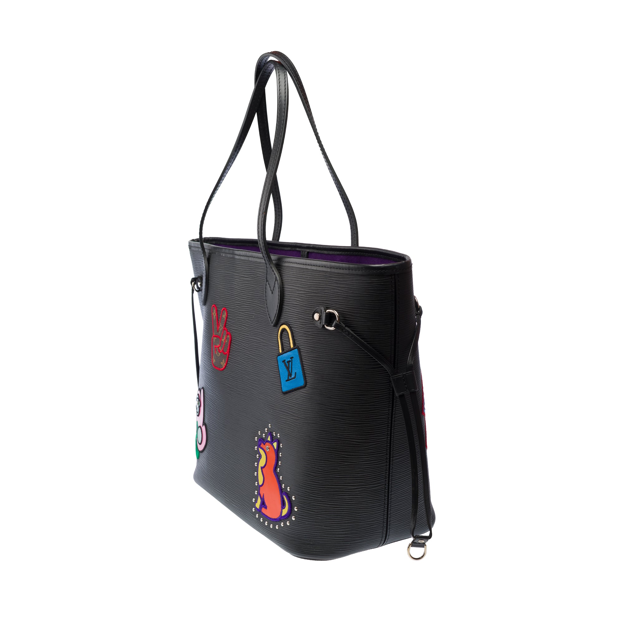 Sac LOUIS VUITTON Neverfull en Cuir Noir - 103299