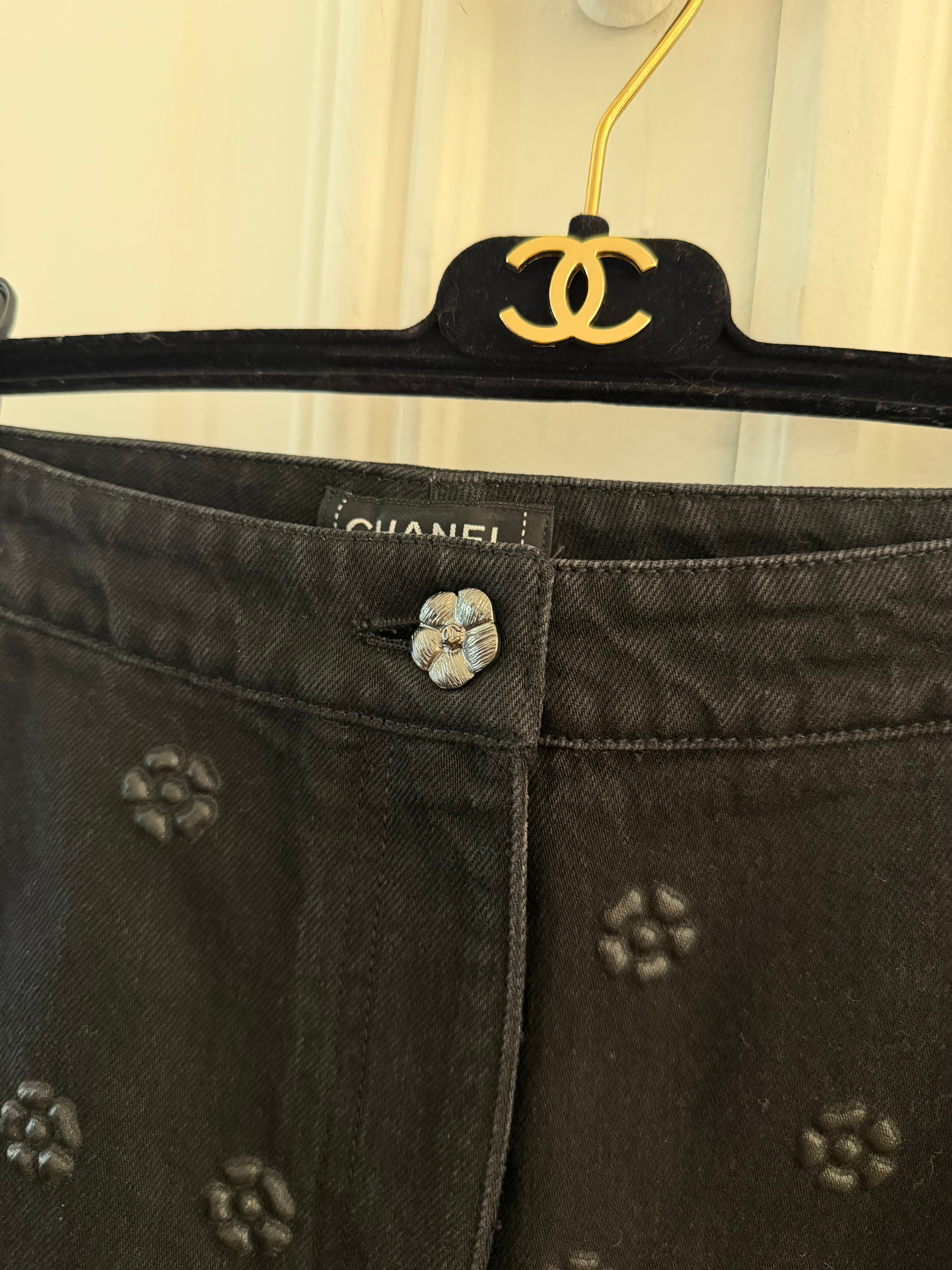 Vêtement CHANEL en Denim Noir - 103260
