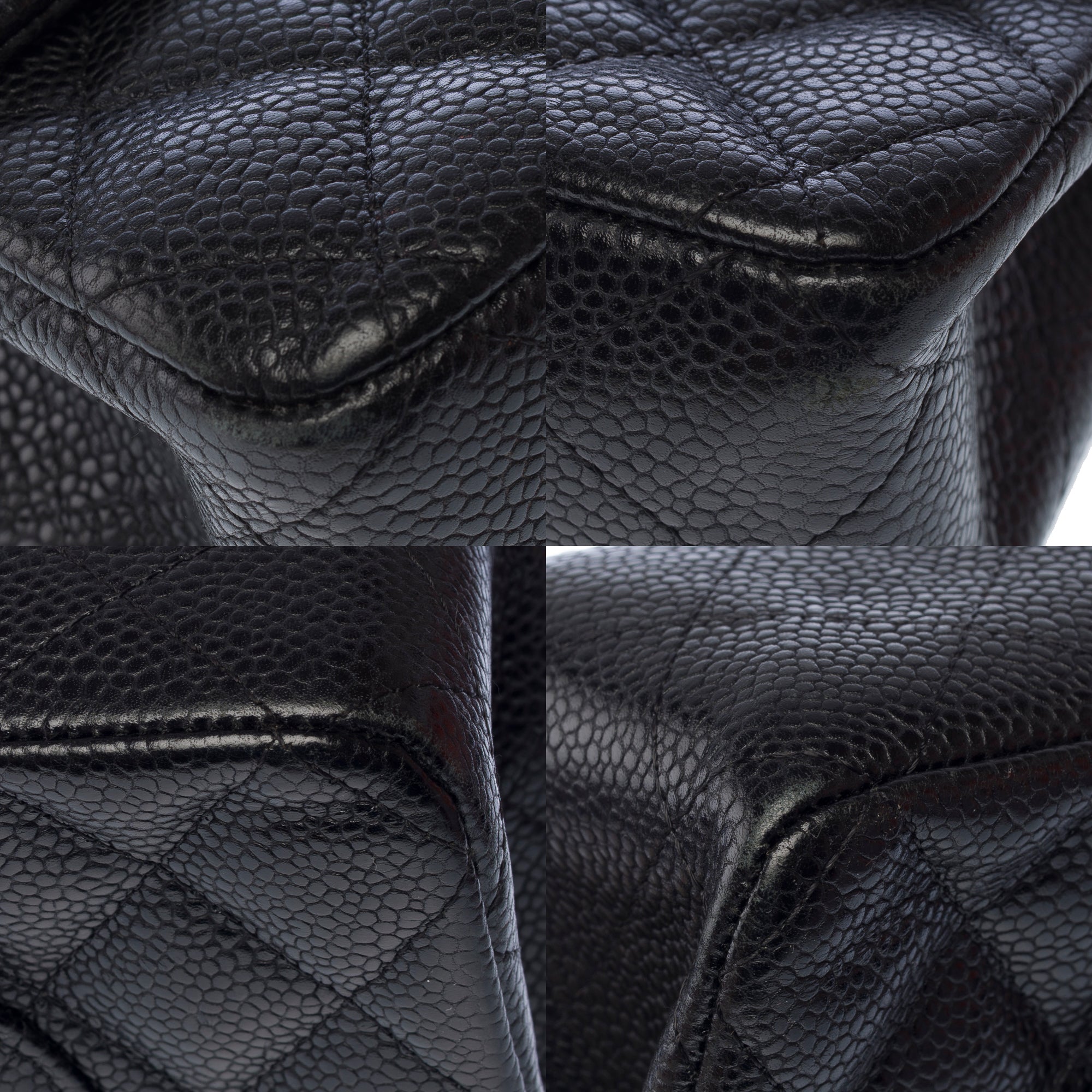 Sac CHANEL Timeless/Classique en Cuir Noir - 103345