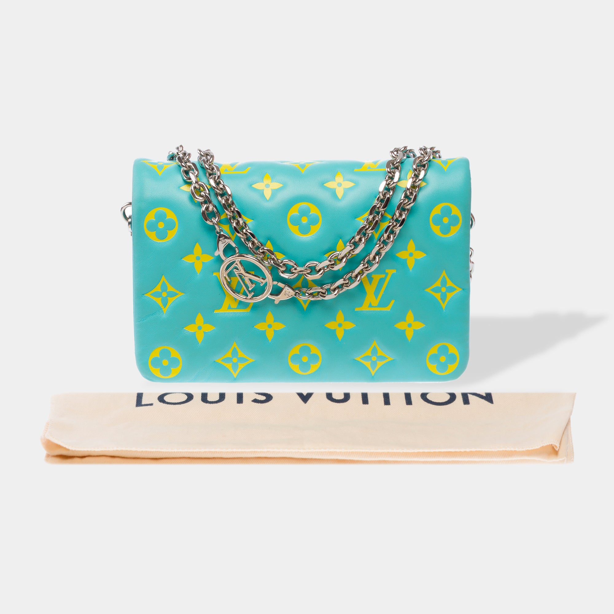 Sac LOUIS VUITTON Coussin en Cuir Bleu - 103335
