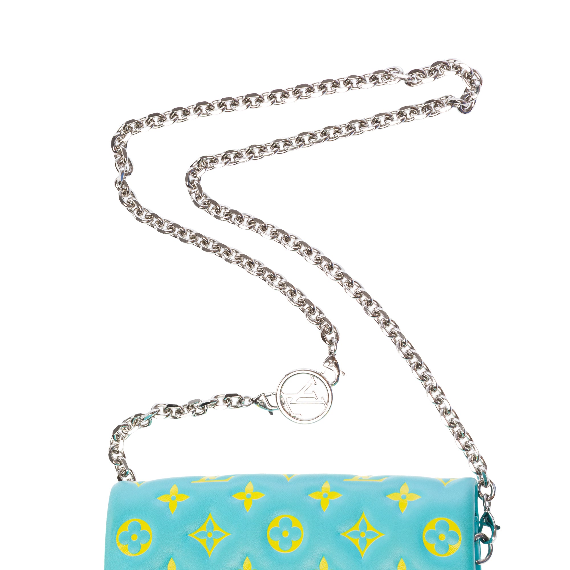 Sac LOUIS VUITTON Coussin en Cuir Bleu - 103335