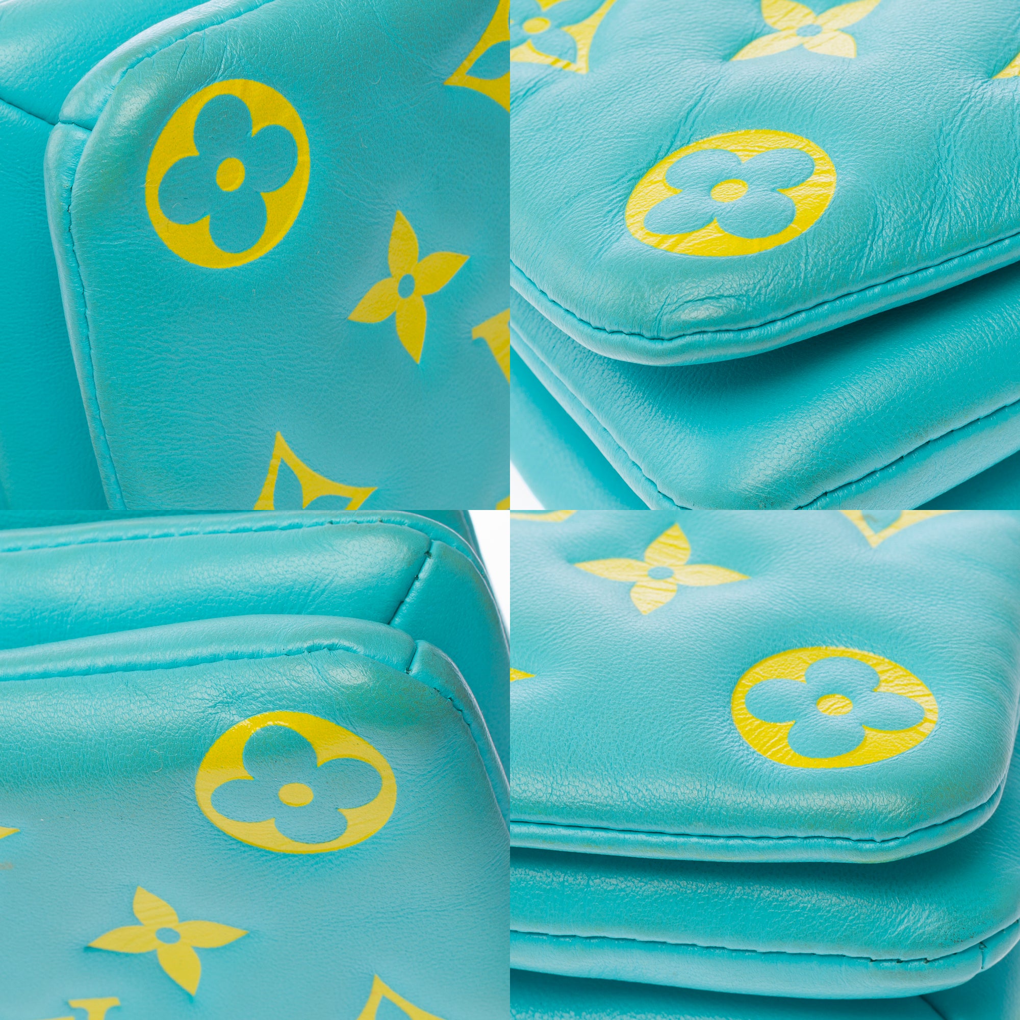 Sac LOUIS VUITTON Coussin en Cuir Bleu - 103335