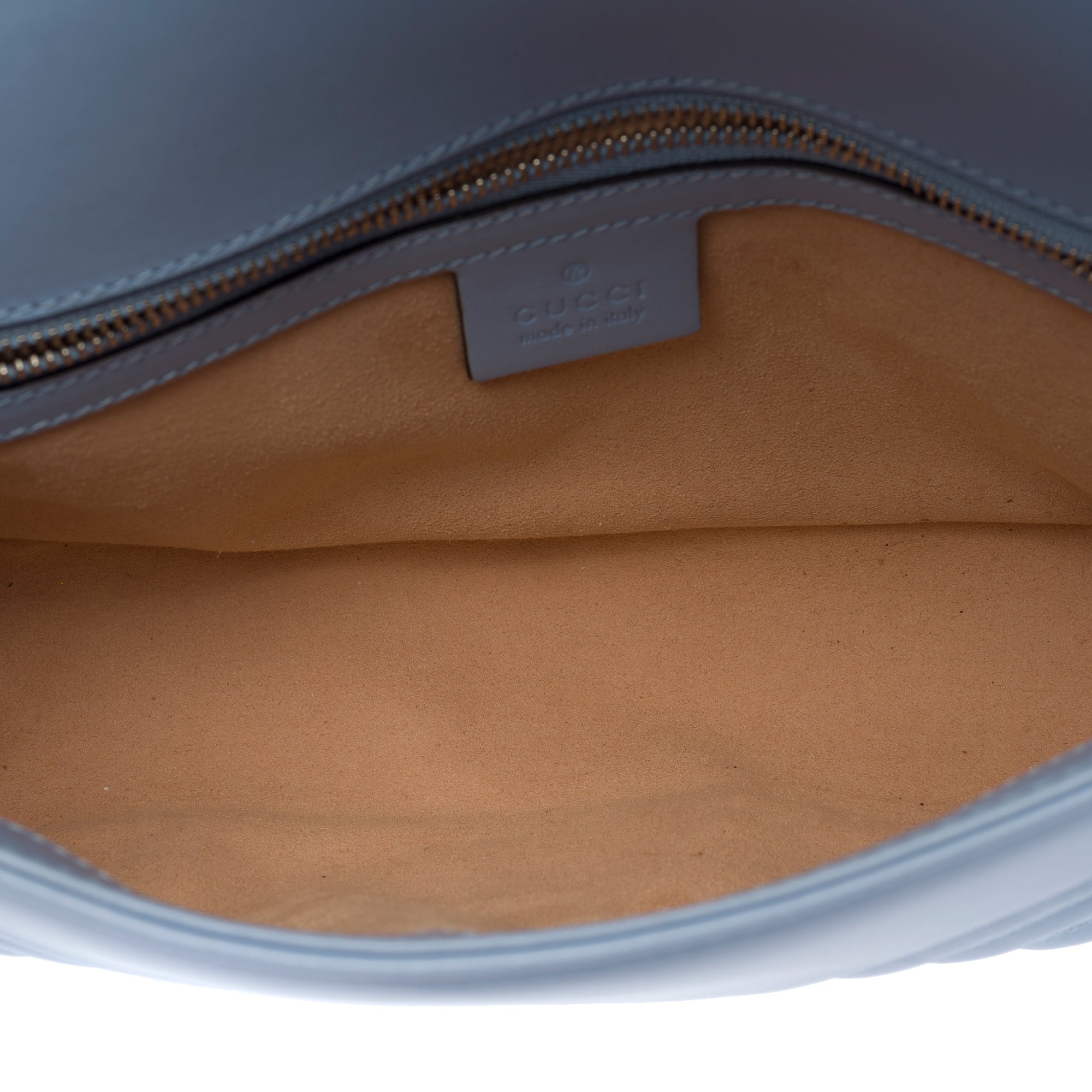 Sac GUCCI Marmont en Cuir Bleu - 103342