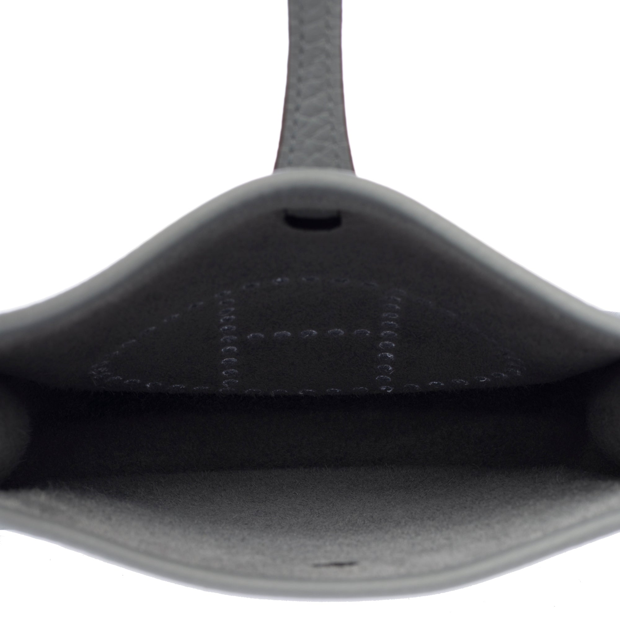 Sac HERMES Mini Evelyne en Cuir Gris - 103351