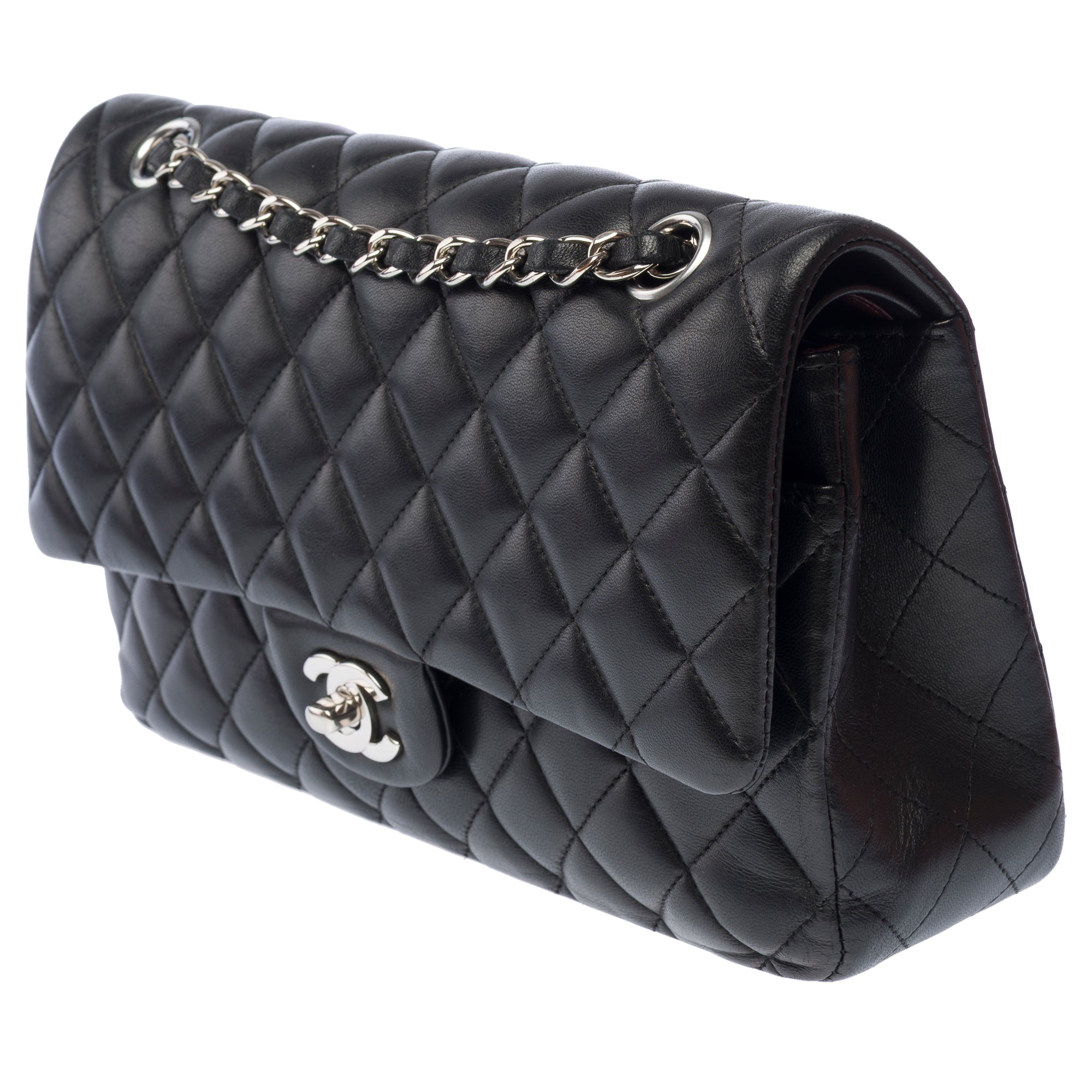 Sac CHANEL Timeless/Classique en Cuir Noir - 103334