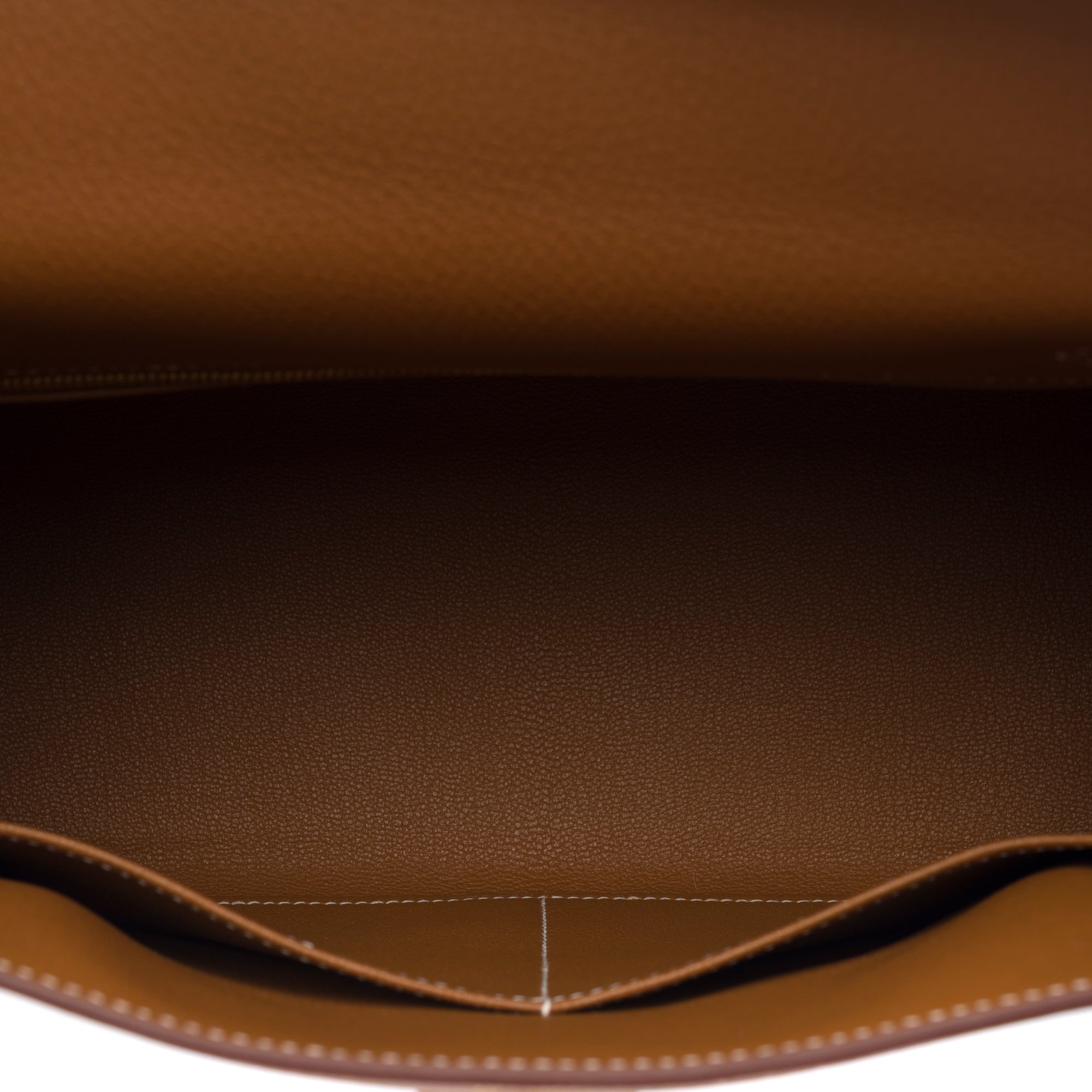 Sac HERMES Kelly 28 en Cuir Doré - 103350