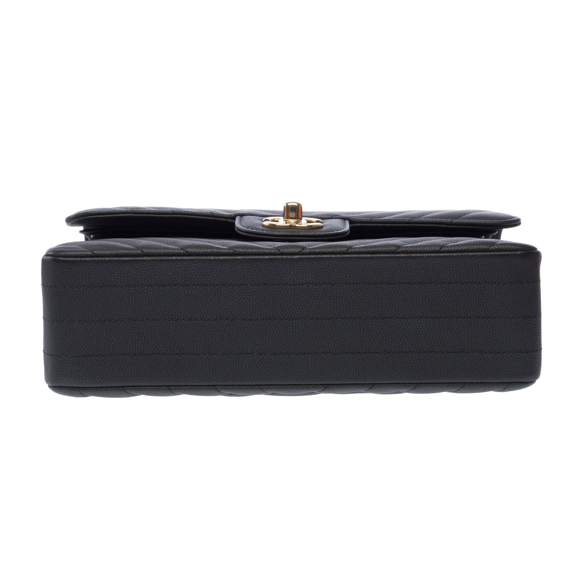 Sac CHANEL Timeless/Classique en Cuir Noir - 103355