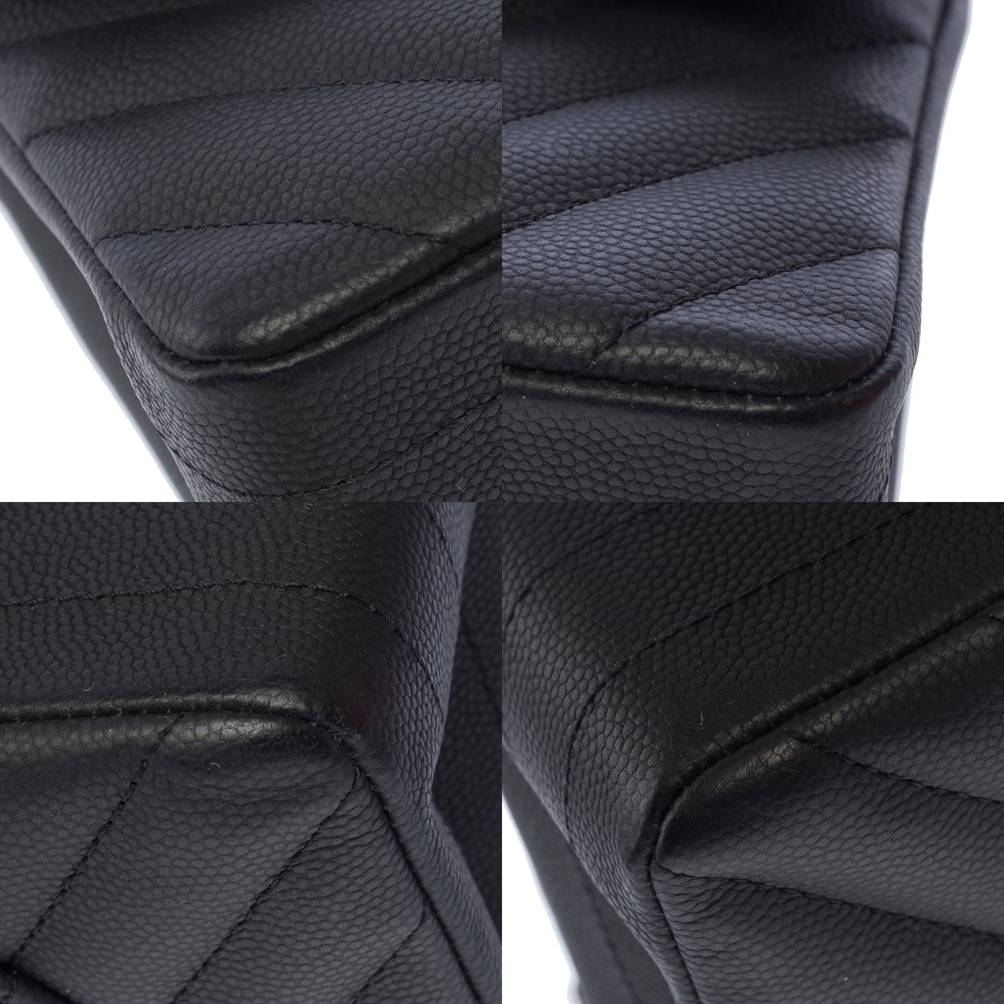 Sac CHANEL Timeless/Classique en Cuir Noir - 103355