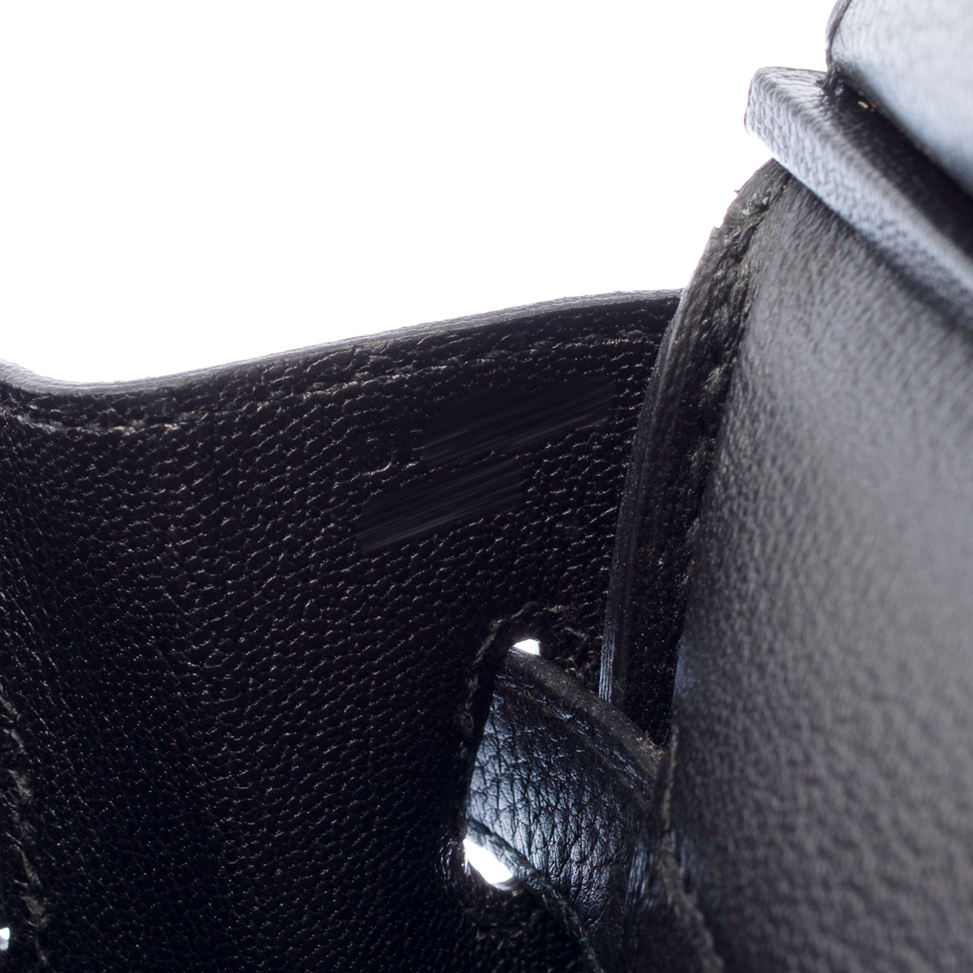 Sac HERMES Birkin 30 en Cuir Noir - 103354