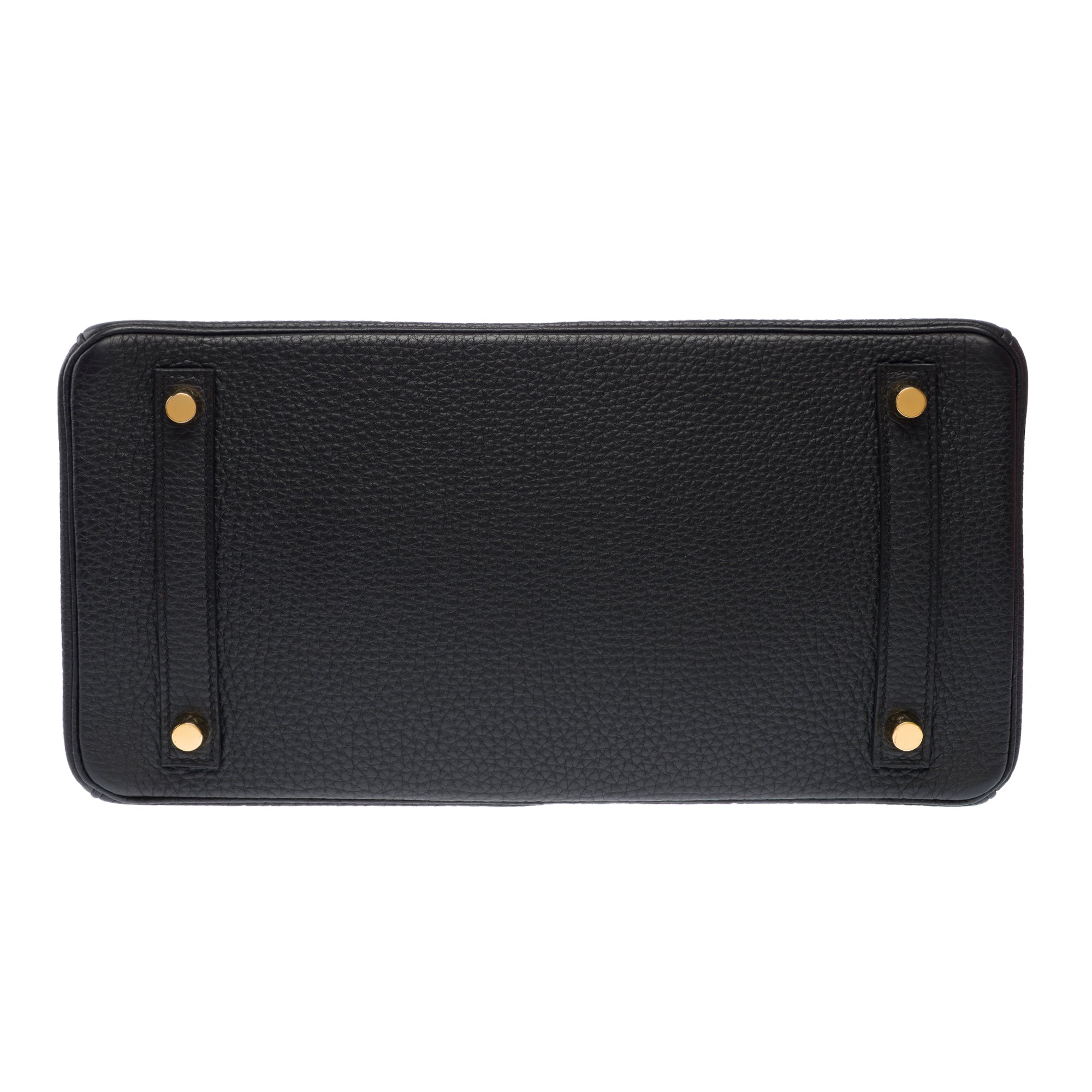 Sac HERMES Birkin 30 en Cuir Noir - 103354