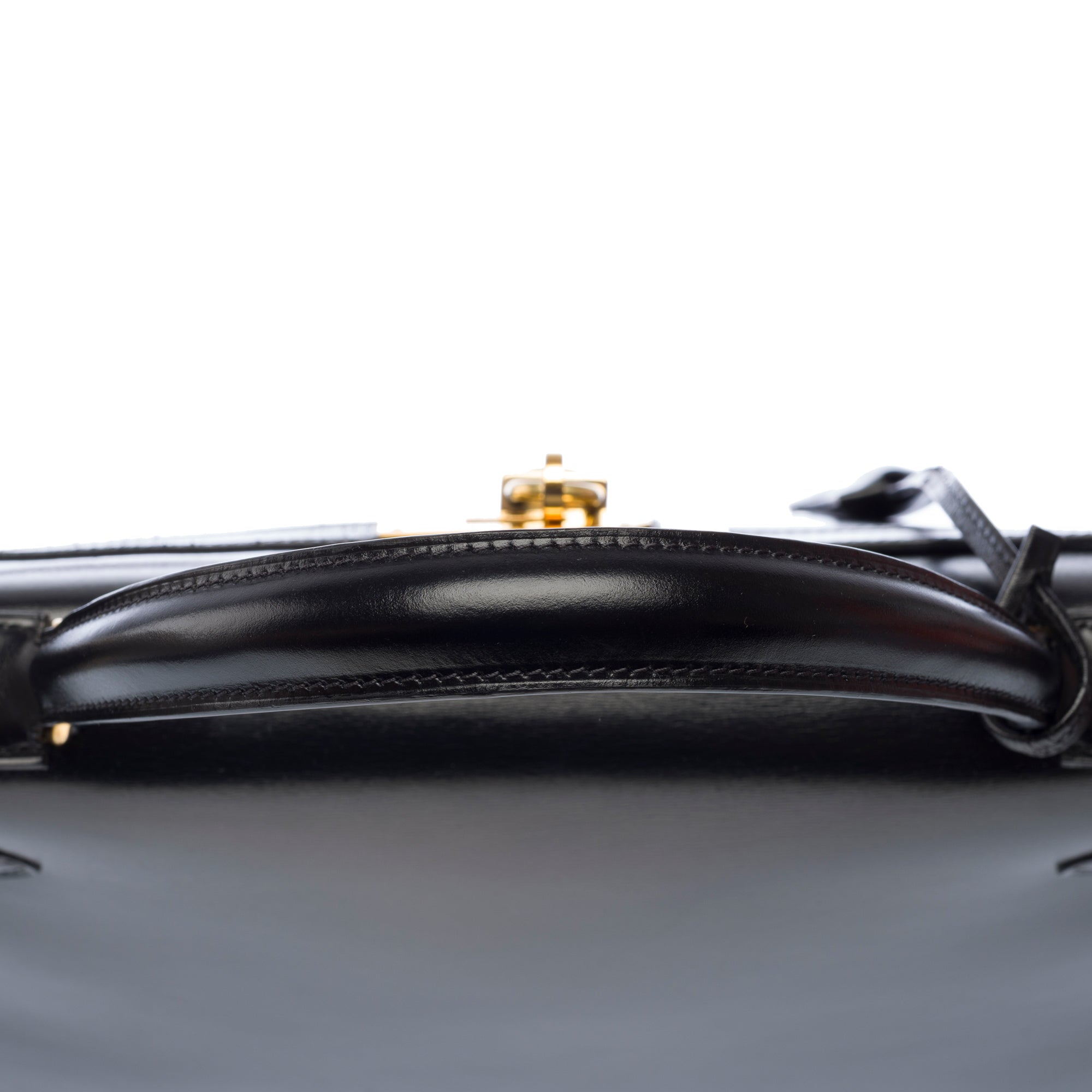 Sac HERMES Kelly 32 en Cuir Noir - 103331