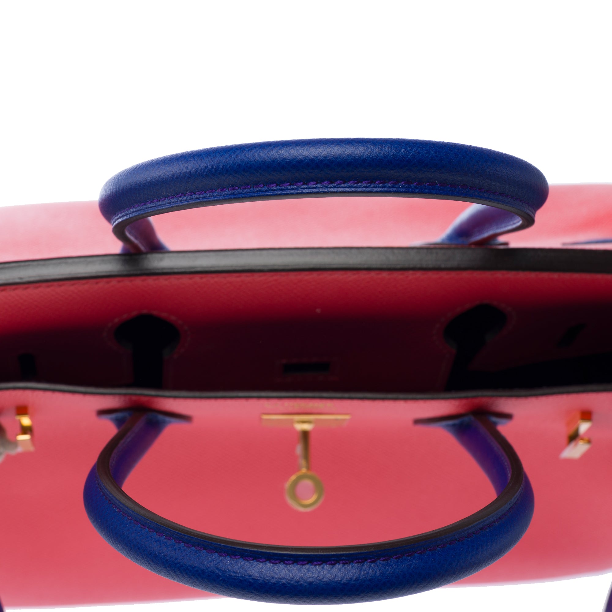 Sac HERMES Birkin 30 en Cuir Rose - 103363