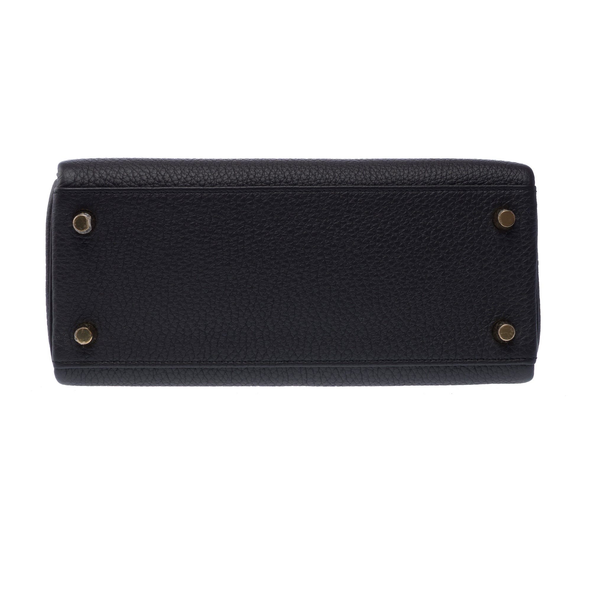 Sac HERMES Kelly 25 en Cuir Noir - 103366
