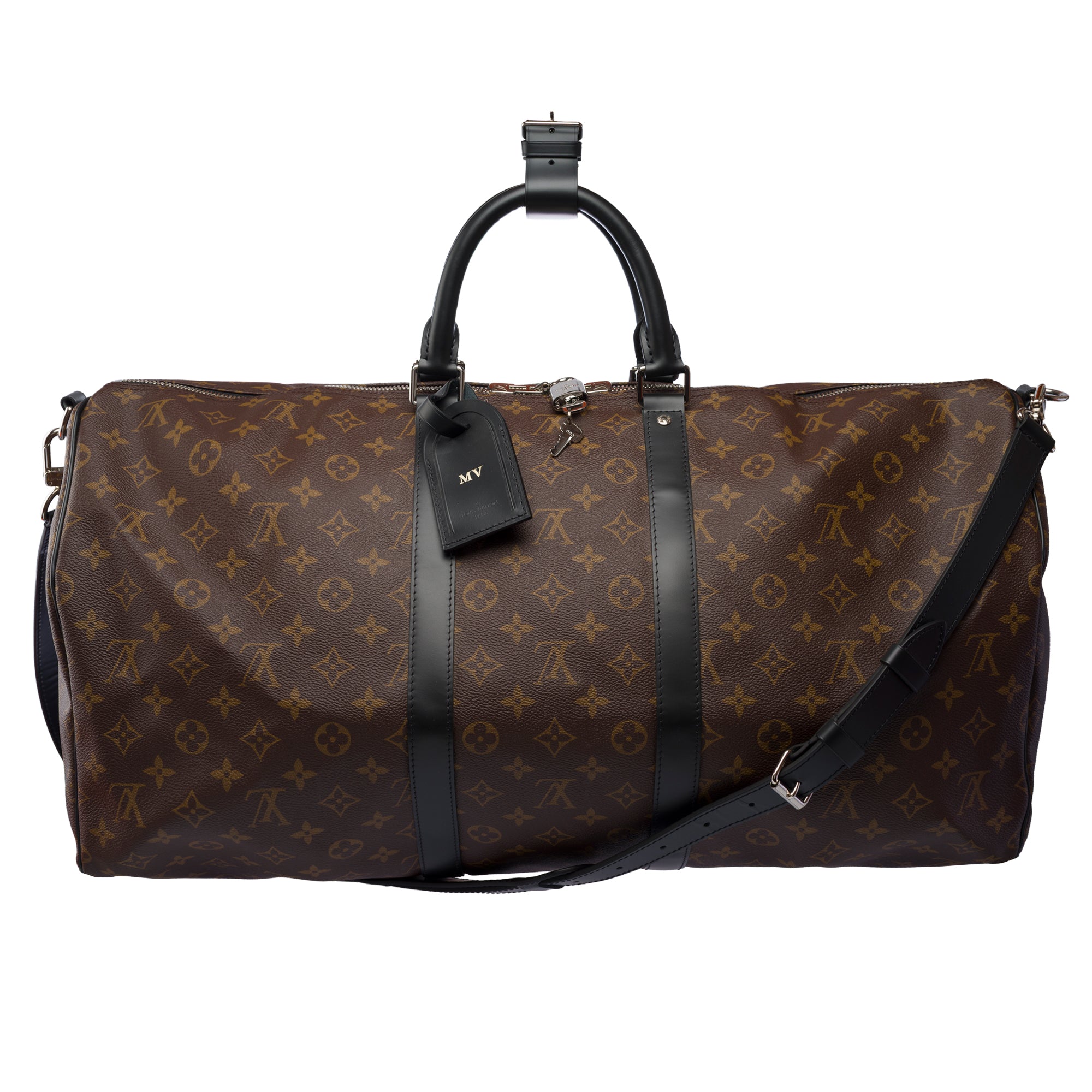 Sac LOUIS VUITTON Keepall en Toile Marron - 103362