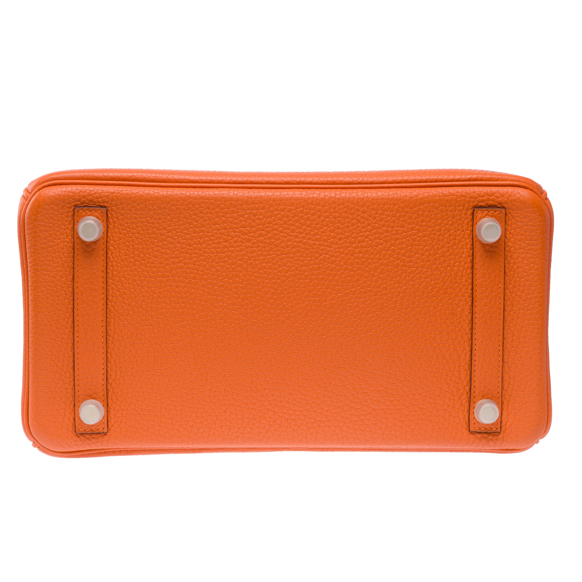 Sac HERMES Birkin 30 en Cuir Orange - 103357