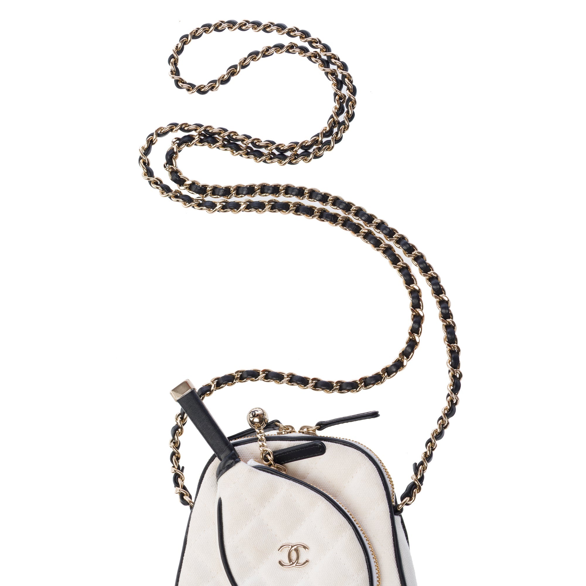 Sac CHANEL en Denim Blanc - 103348
