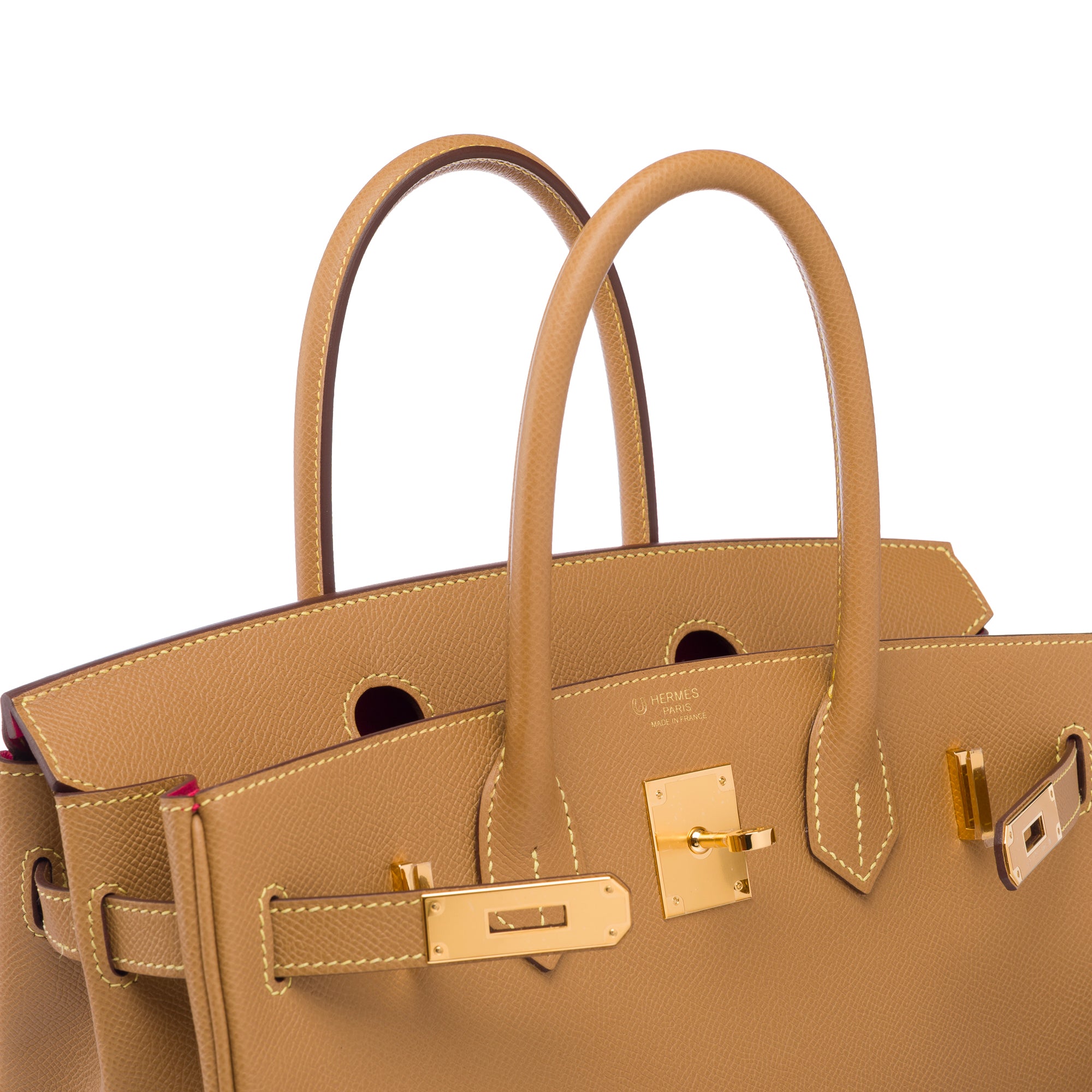 Sac HERMES Birkin 30 en Cuir Beige - 103367