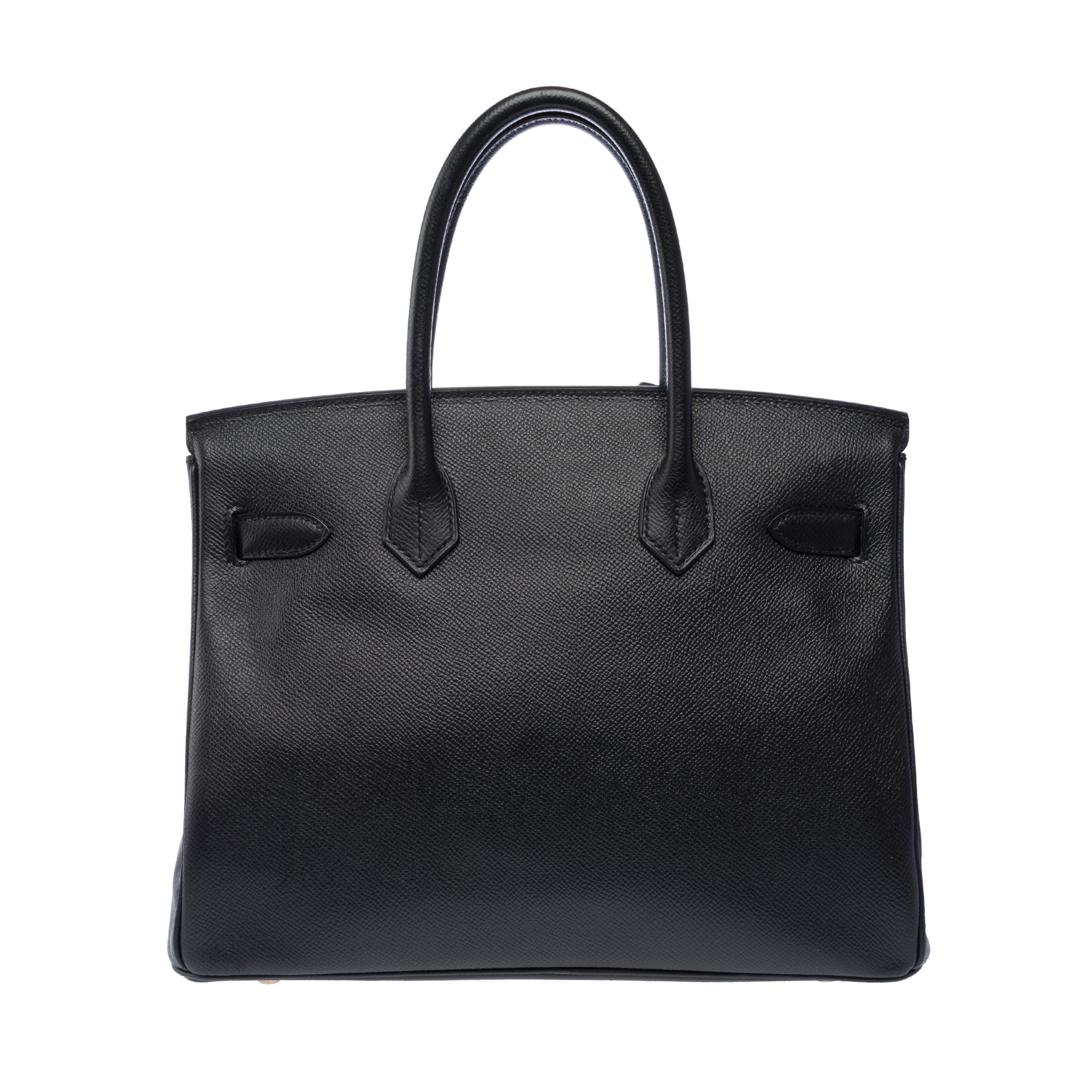 Sac HERMES Birkin 30 en Cuir Noir - 103368