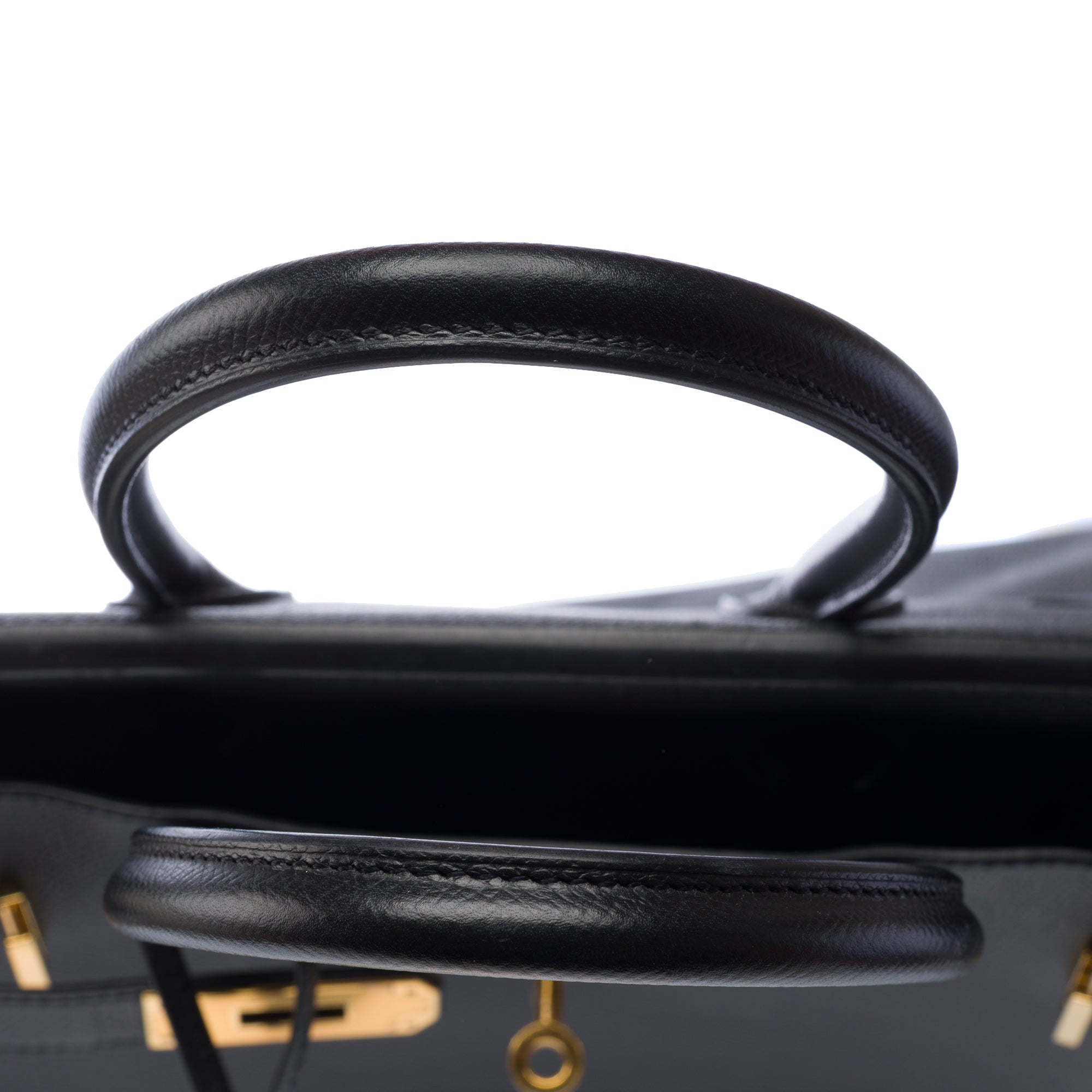 Sac HERMES Birkin 30 en Cuir Noir - 103368