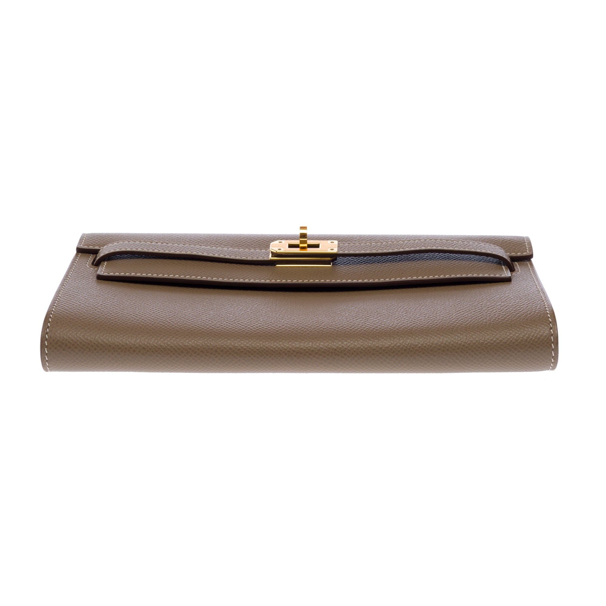 Sac HERMES Kelly to go en Cuir Étoupe - 103383