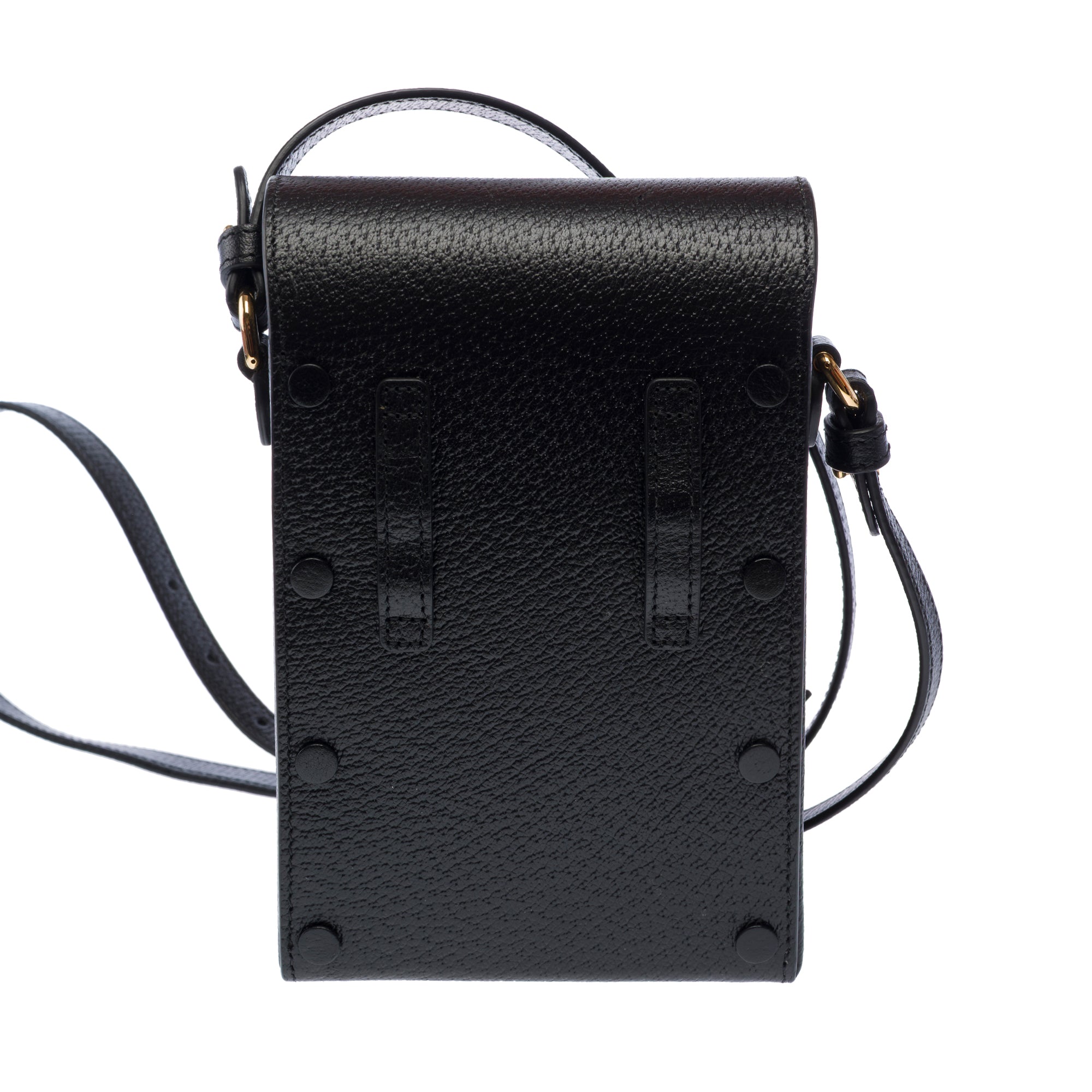 Sac GUCCI Horsebit 1955 Vertical en Cuir Noir - 103384
