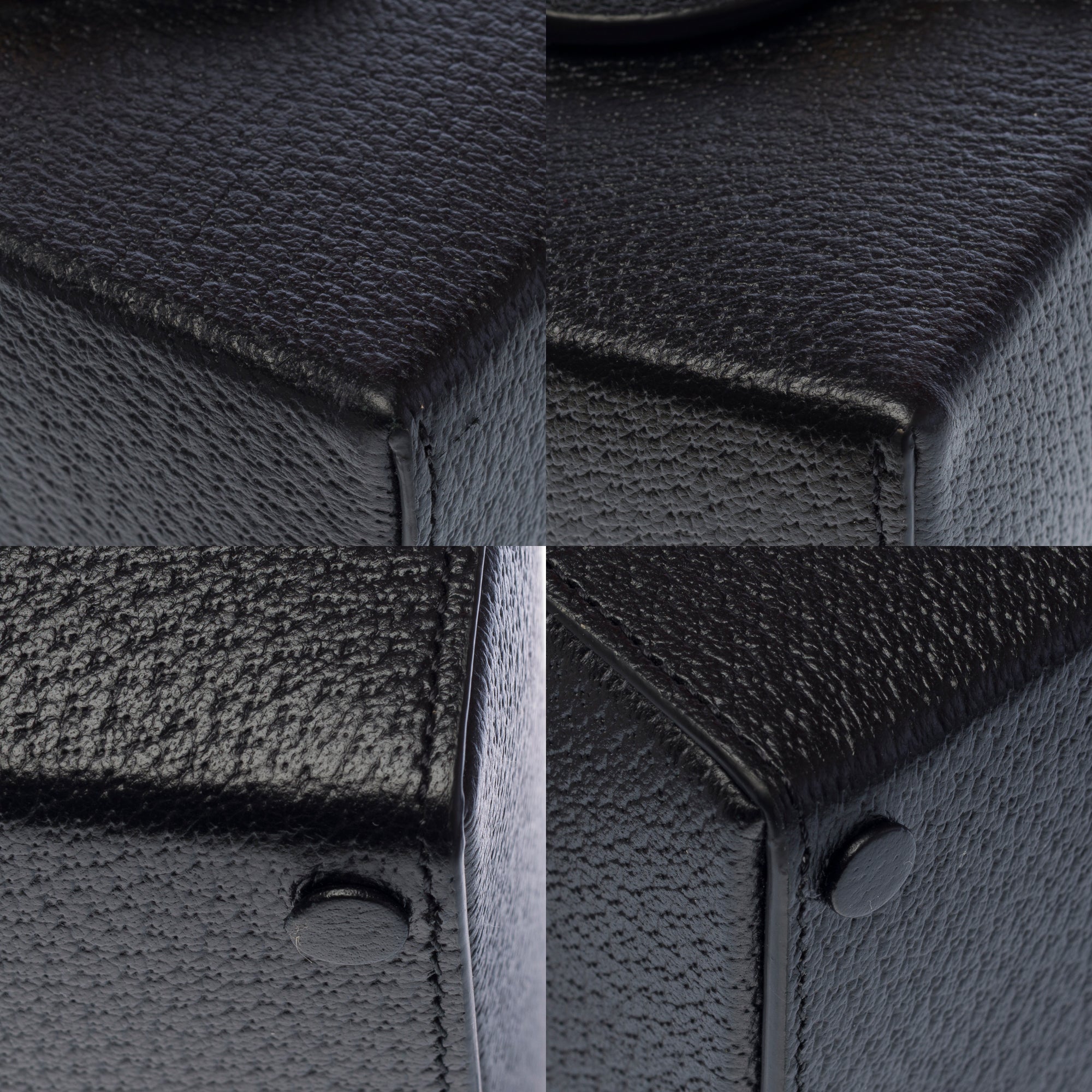 Sac GUCCI Horsebit 1955 Vertical en Cuir Noir - 103384