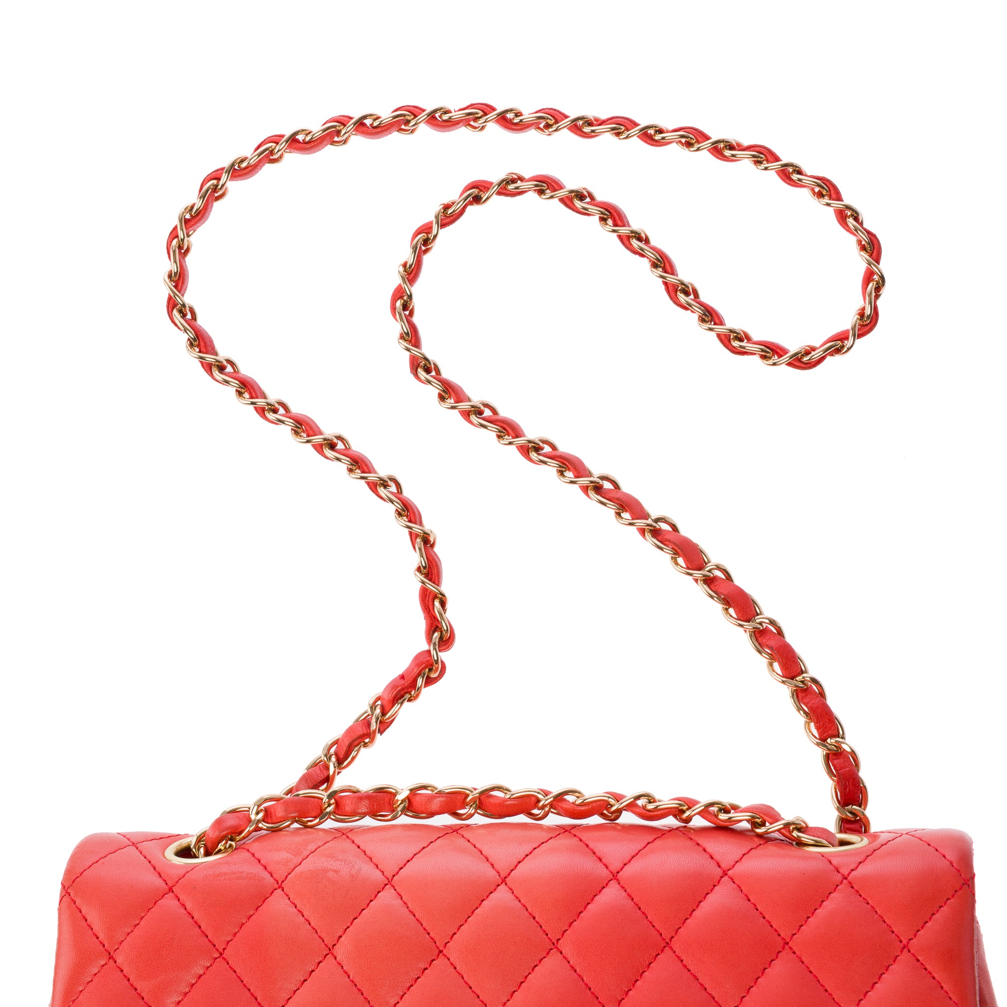 Sac CHANEL Timeless/Classique en Cuir Rose - 103390