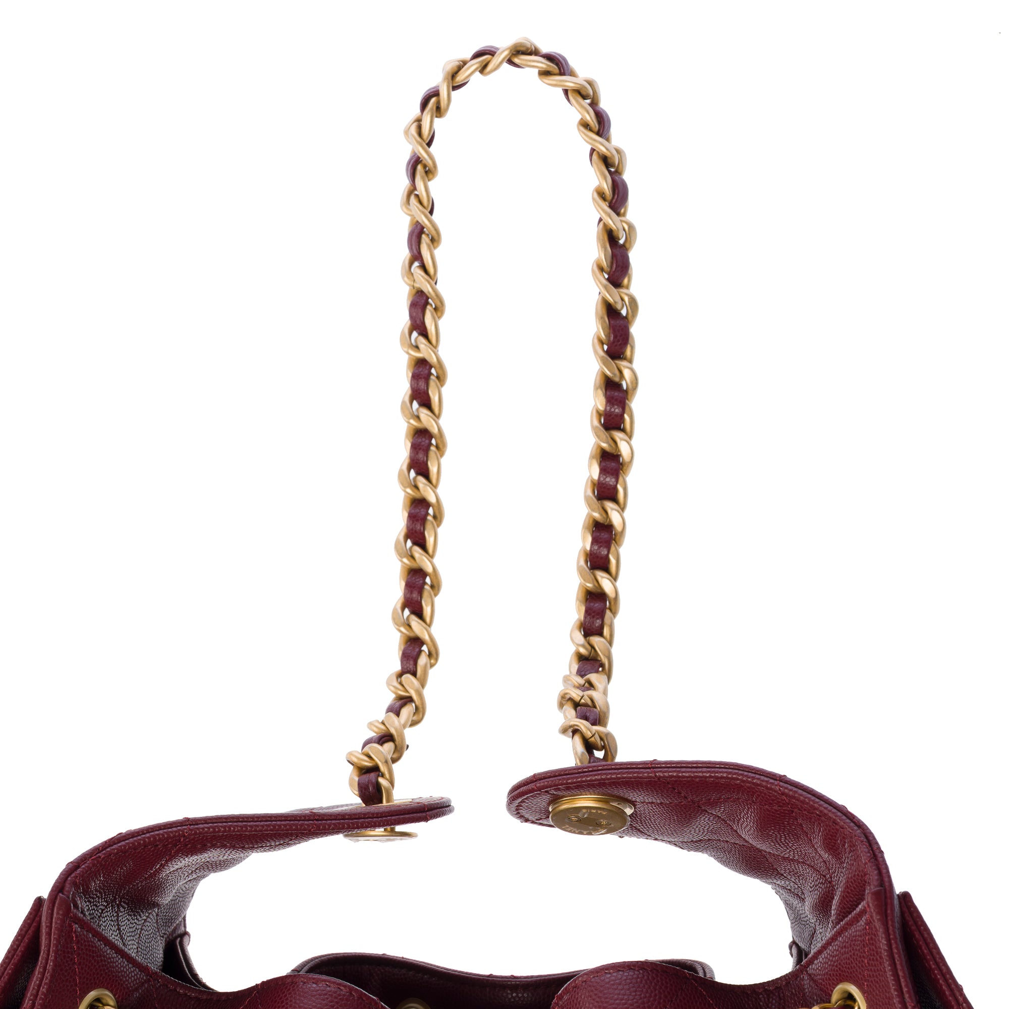 Sac CHANEL en Cuir Bordeaux - 103395