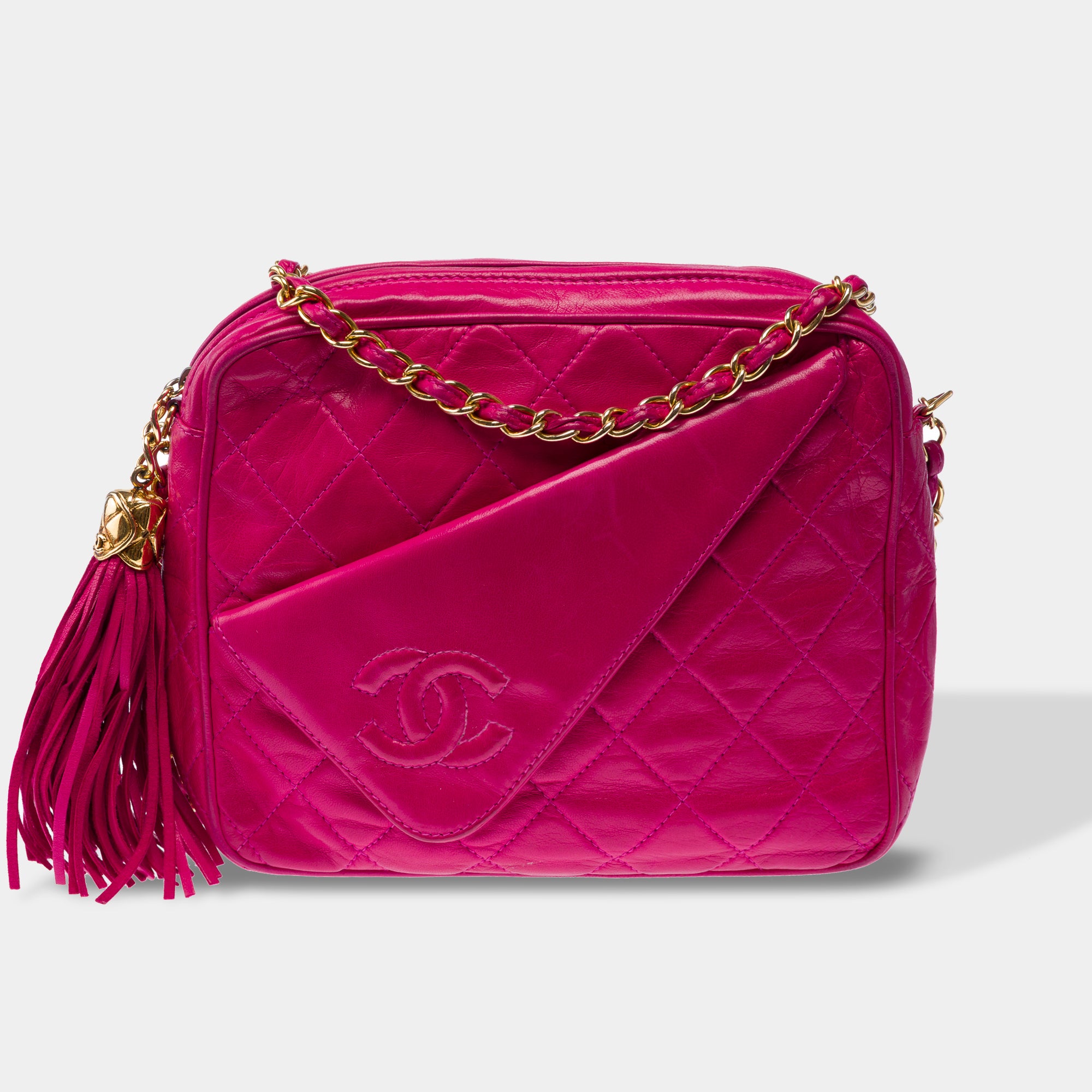 Sac CHANEL en Cuir Rose - 103398