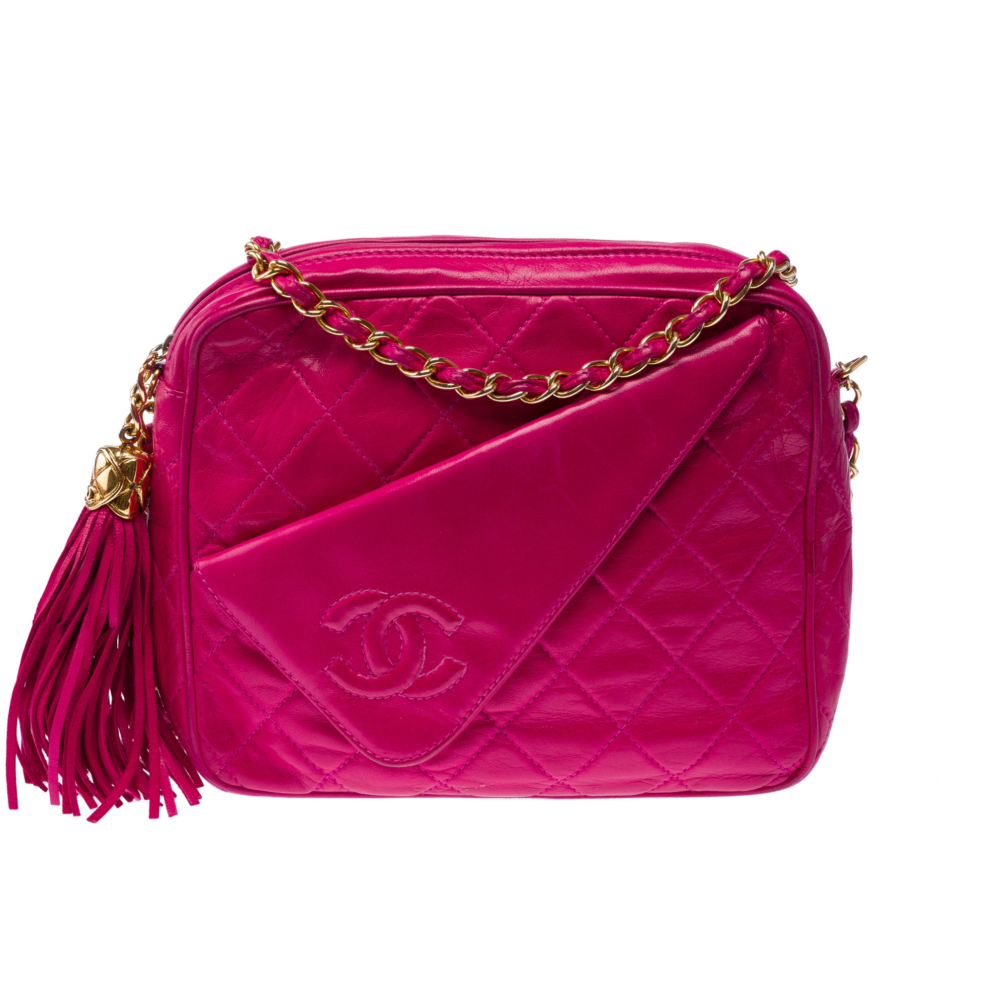 Sac CHANEL en Cuir Rose - 103398