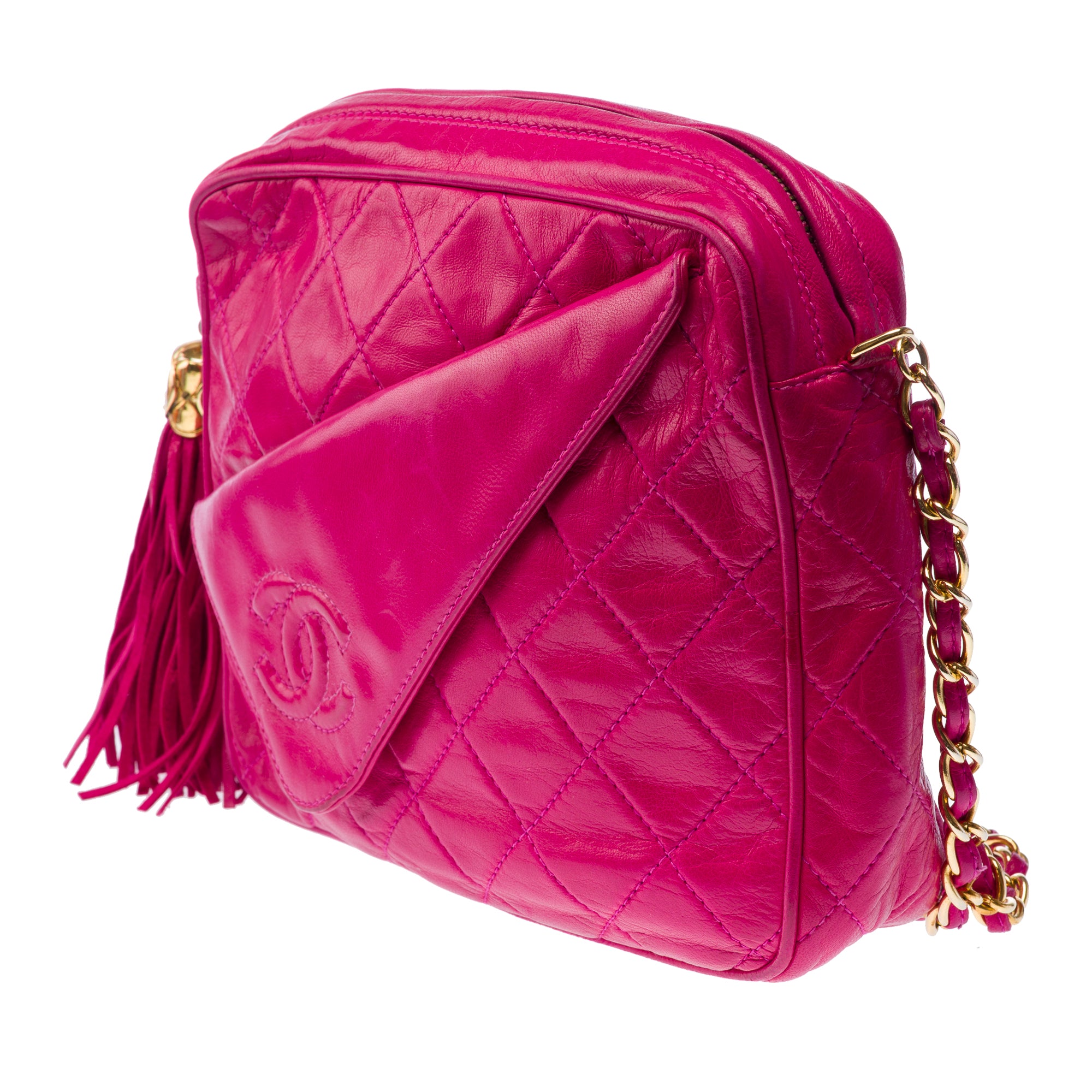 Sac CHANEL en Cuir Rose - 103398