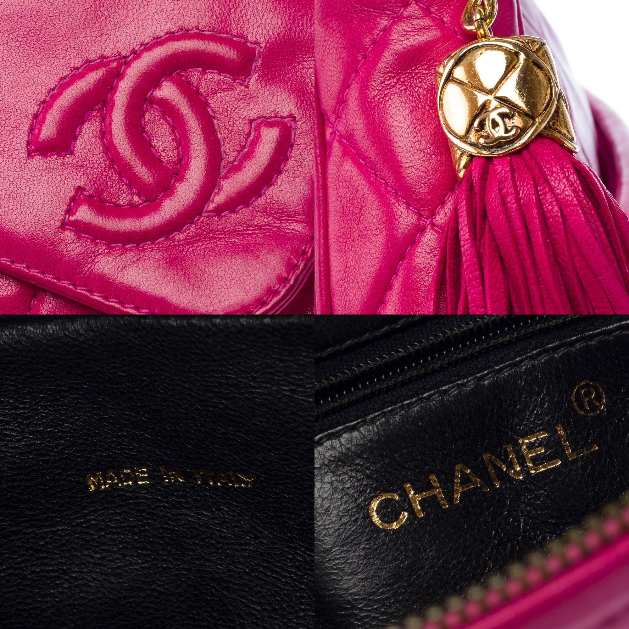 Sac CHANEL en Cuir Rose - 103398