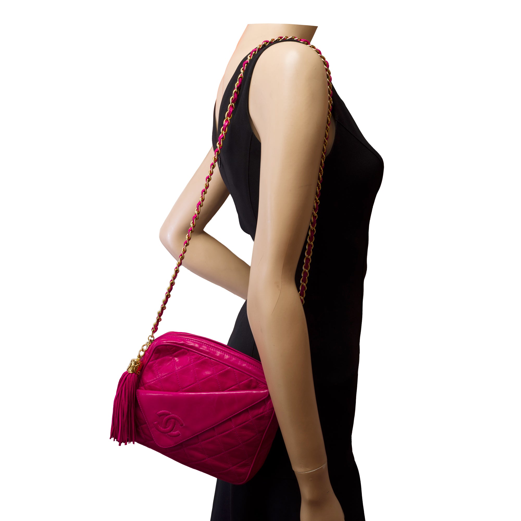 Sac CHANEL en Cuir Rose - 103398