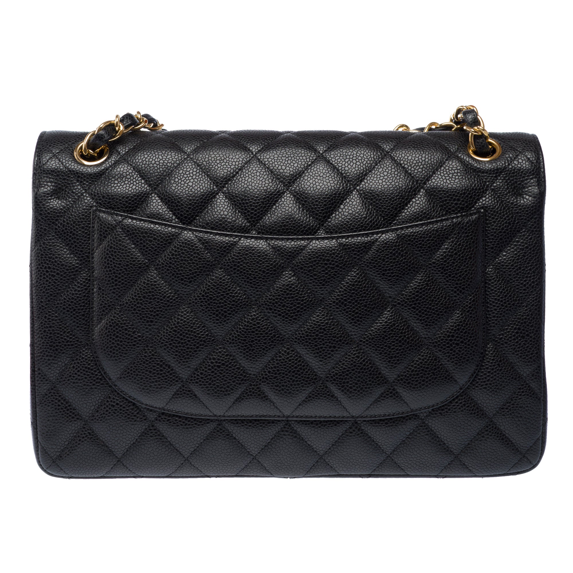 Sac CHANEL Timeless/Classique en Cuir Noir - 103396