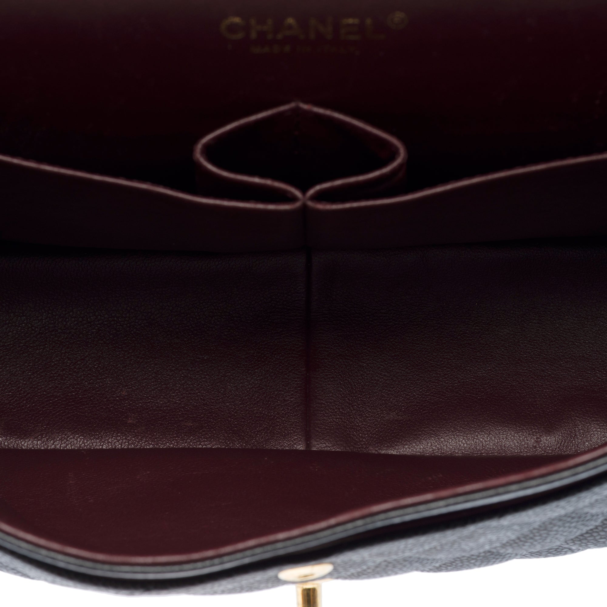 Sac CHANEL Timeless/Classique en Cuir Noir - 103396