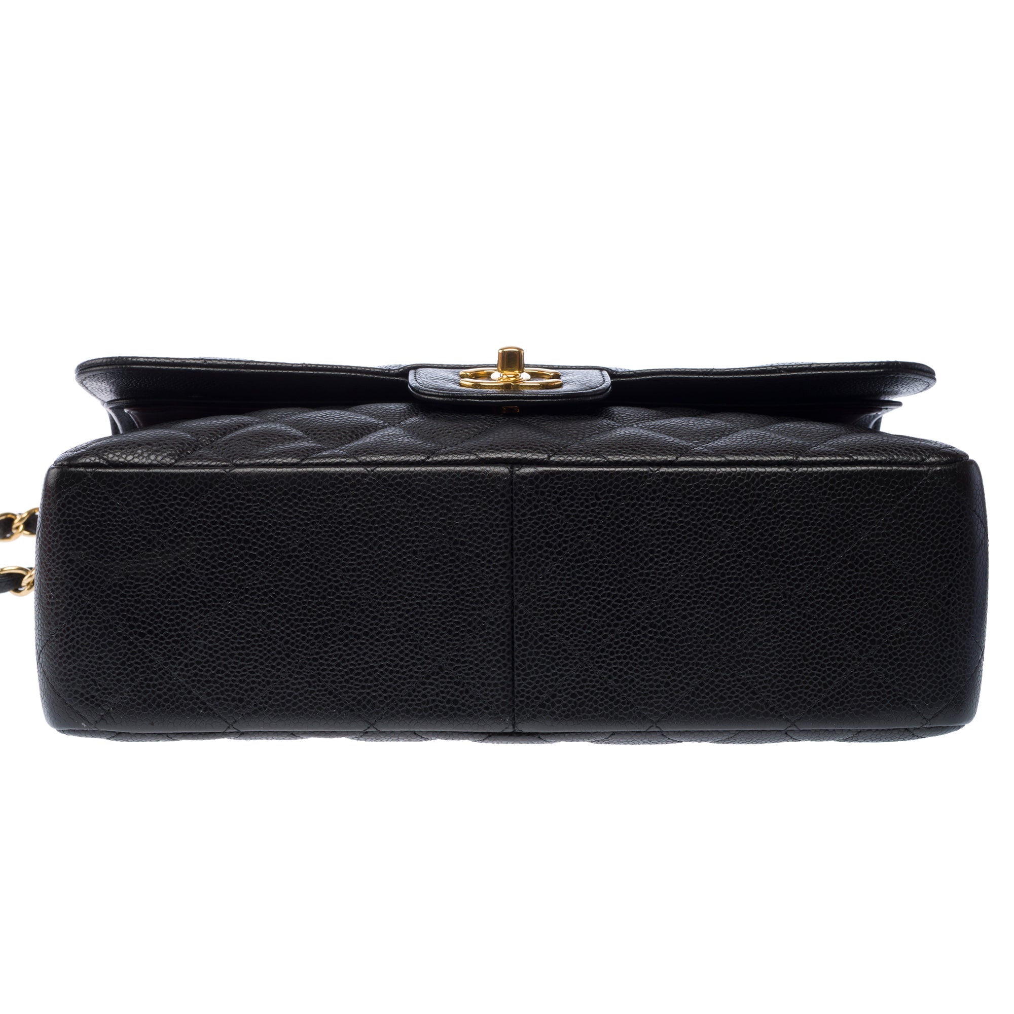 Sac CHANEL Timeless/Classique en Cuir Noir - 103396