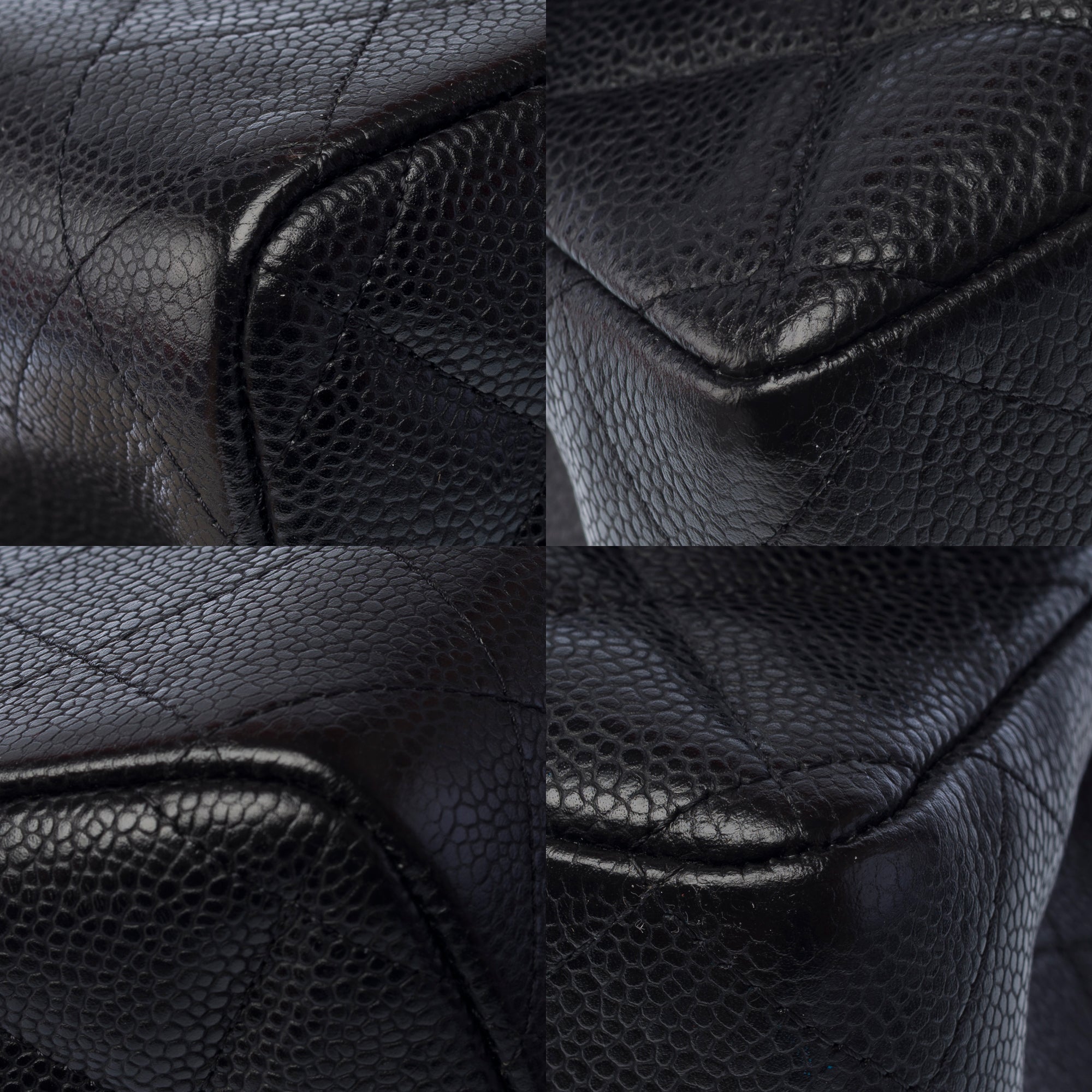 Sac CHANEL Timeless/Classique en Cuir Noir - 103396