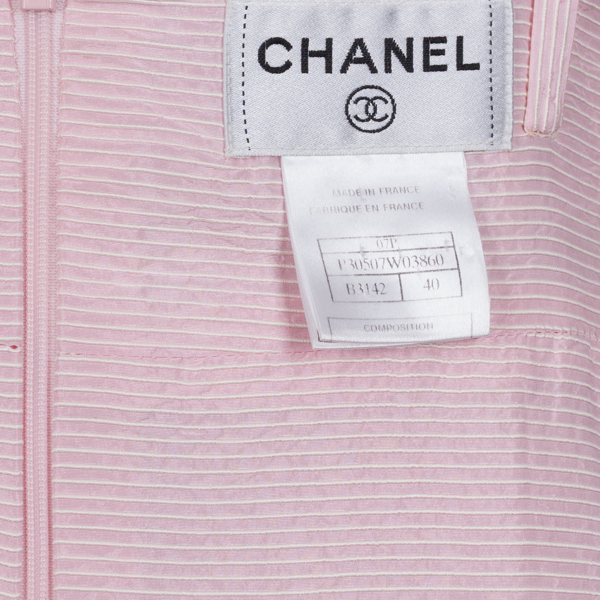 Vêtement CHANEL en Tweed Rose - 103399