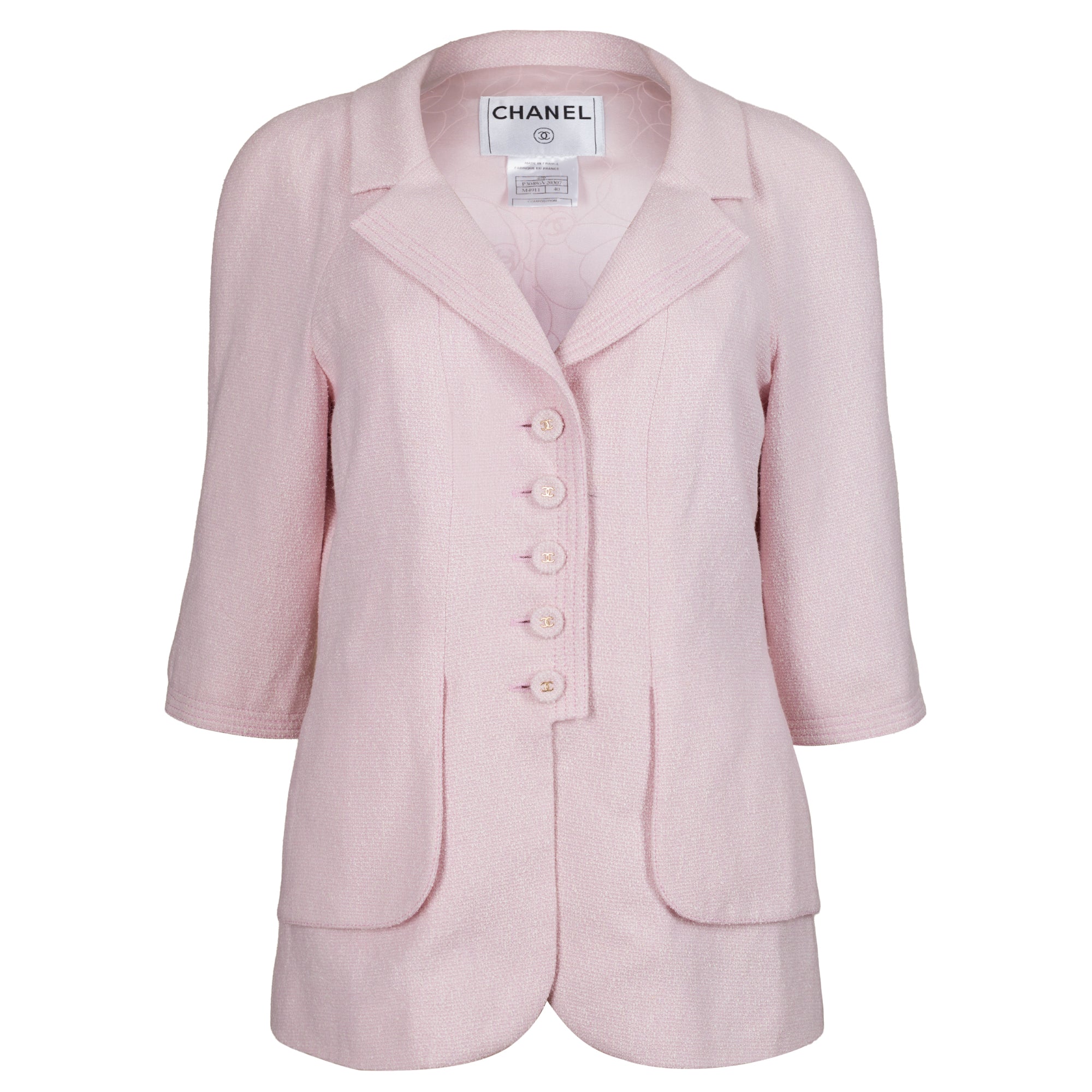 Vêtement CHANEL en Tweed Rose - 103399