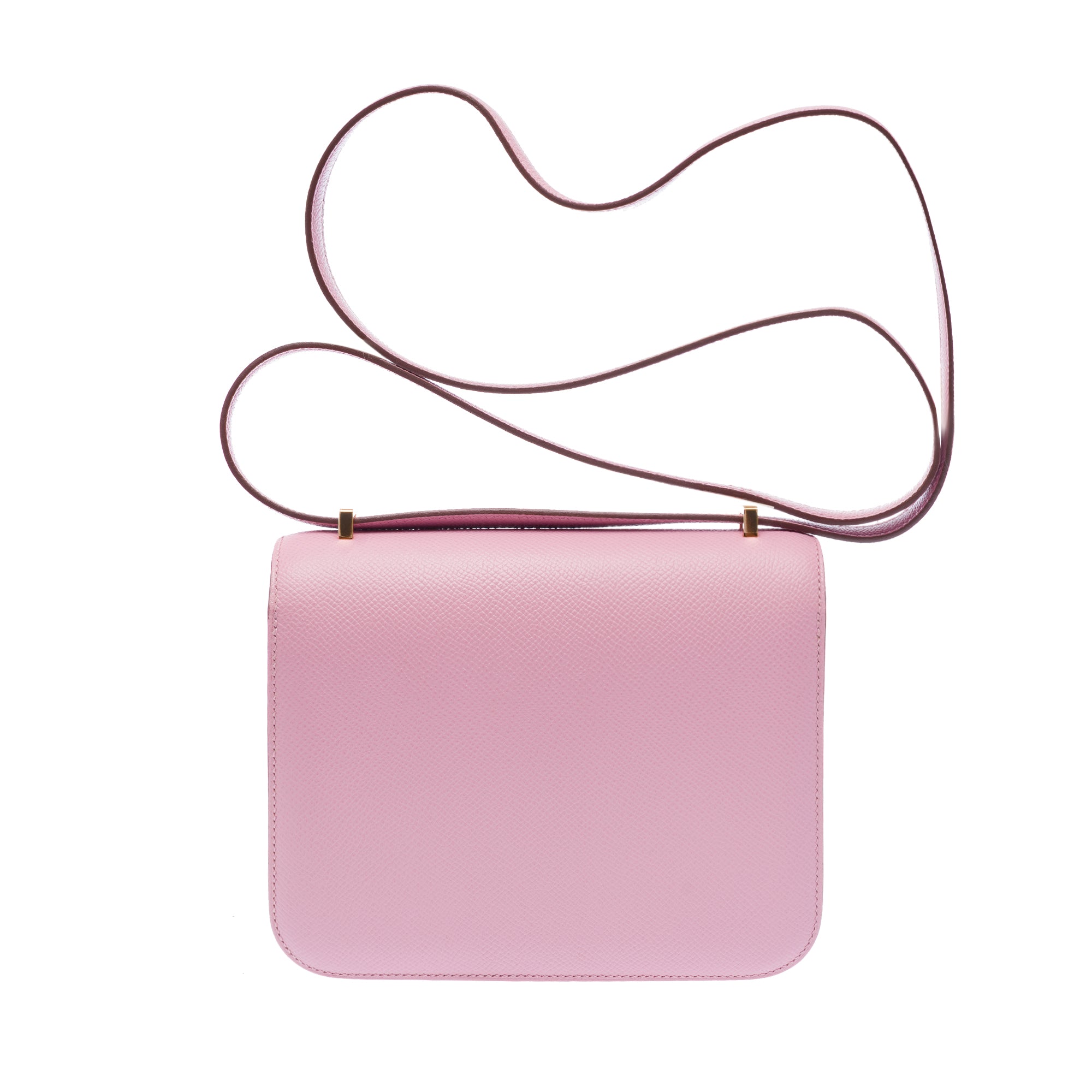 Sac HERMES Constance en Cuir Violet - 103409