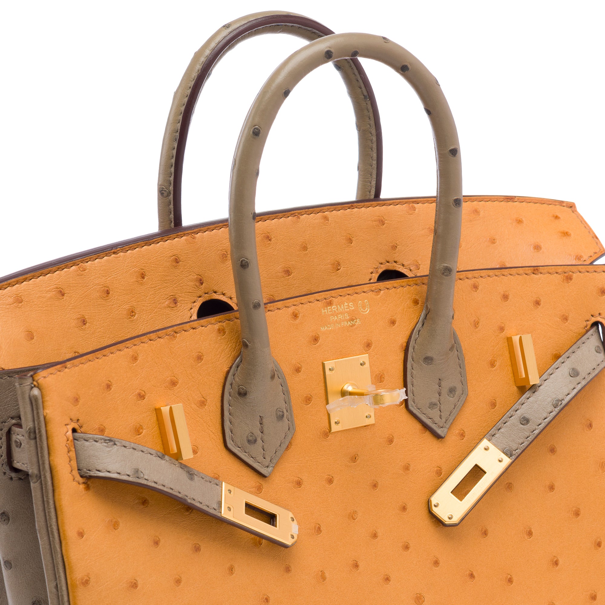 Sac HERMES Birkin 25 en Cuirs exotiques Marron - 103410