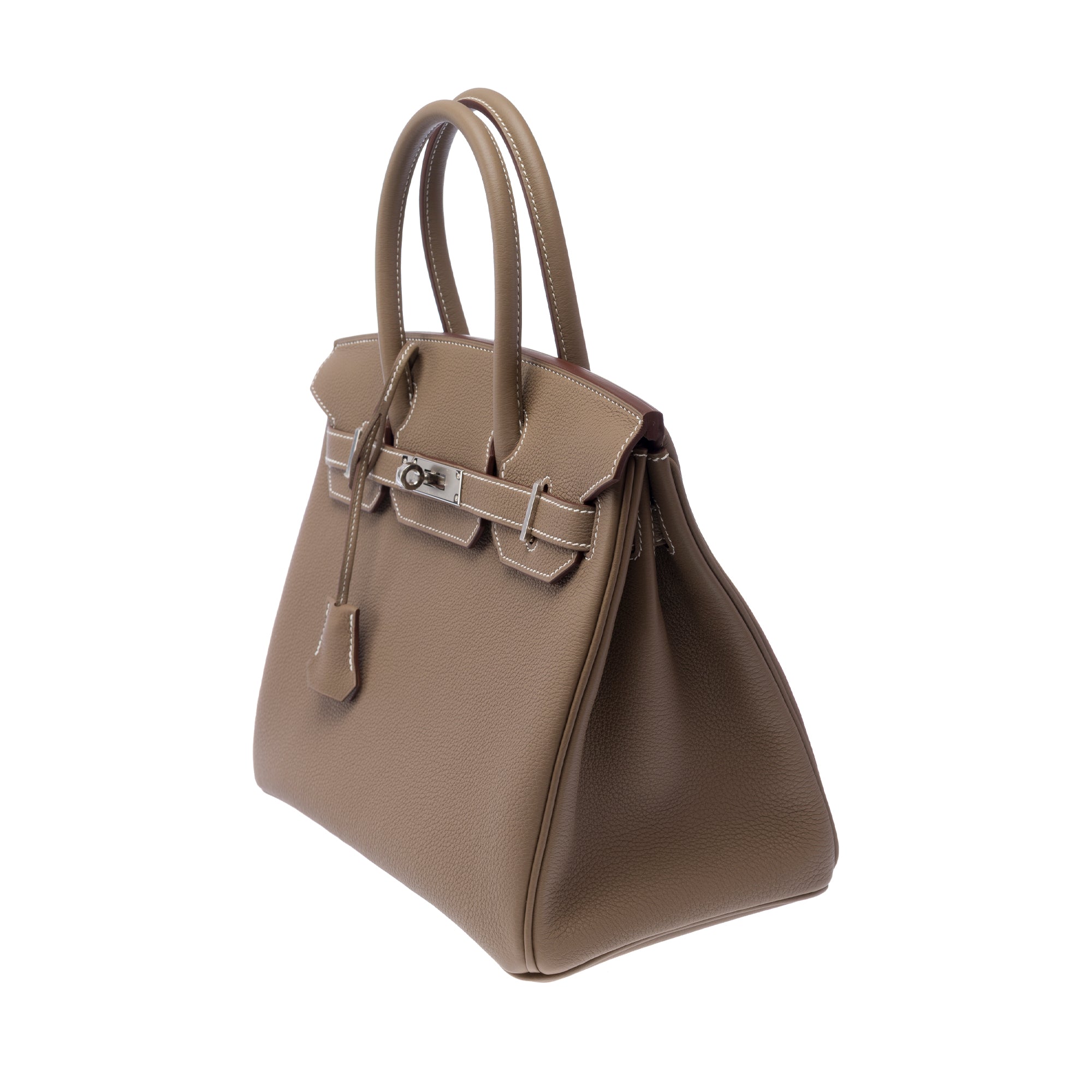 Sac HERMES Birkin 30 en Cuir Étoupe - 103304