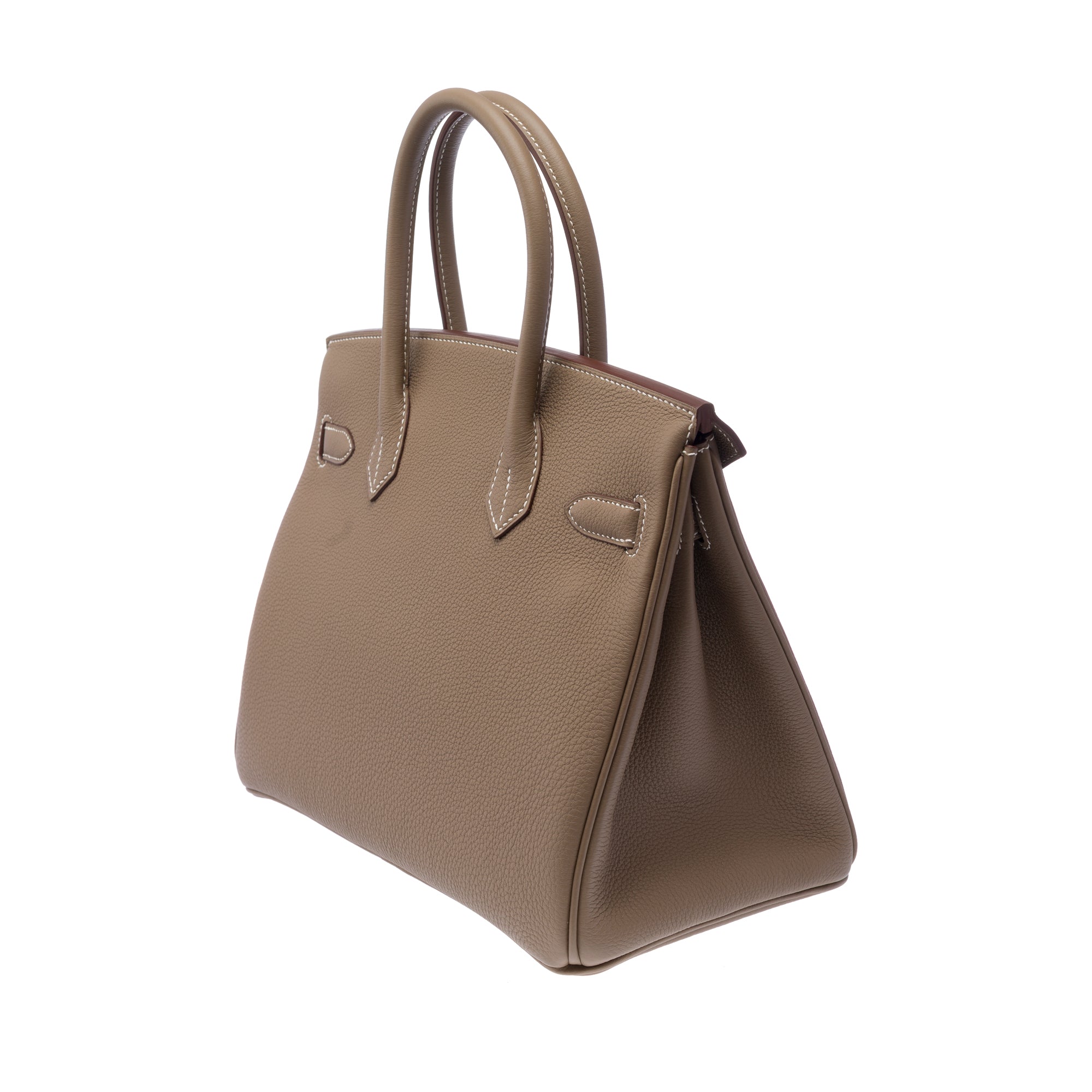 Sac HERMES Birkin 30 en Cuir Étoupe - 103304